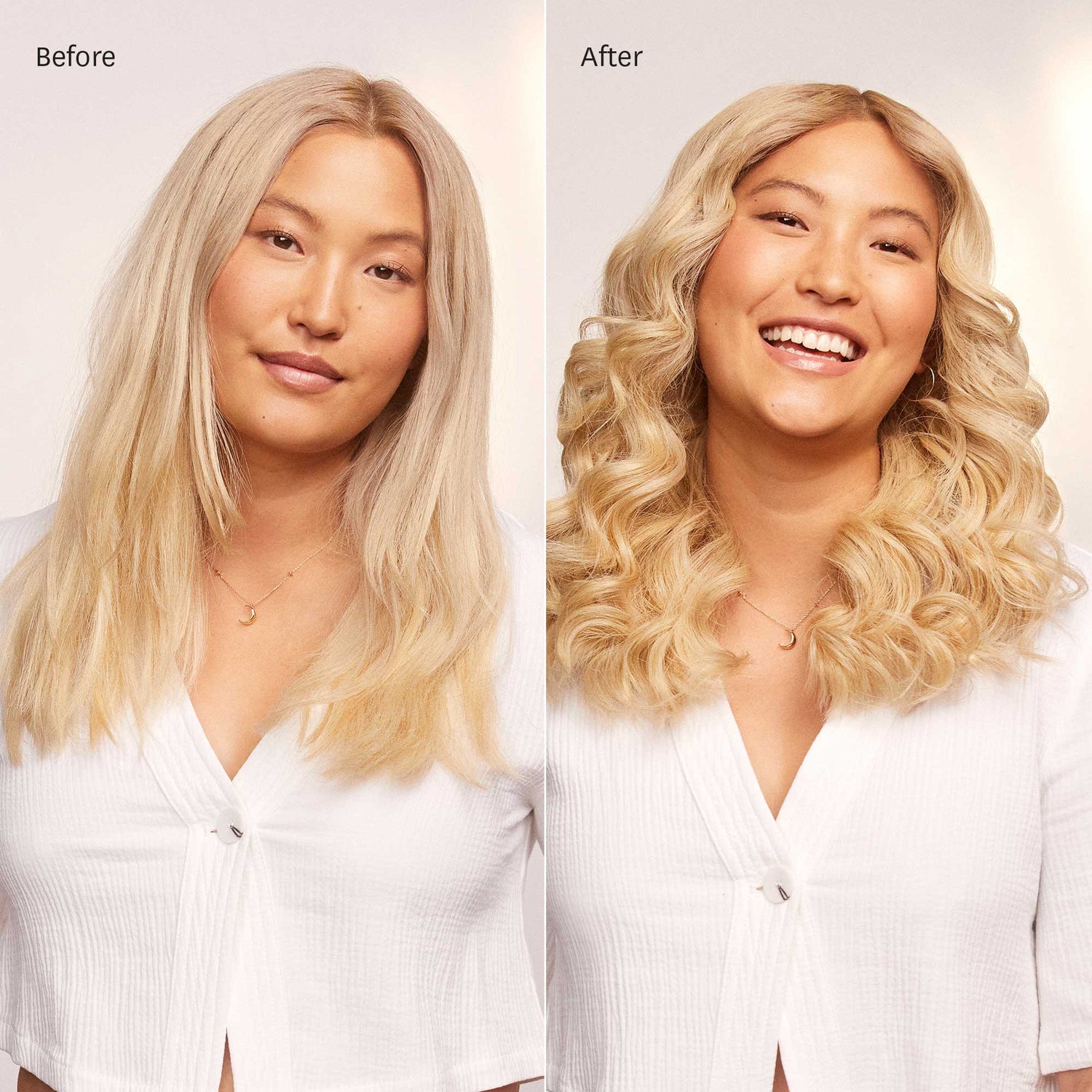 Before and after results of using T3 SinglePass Wave