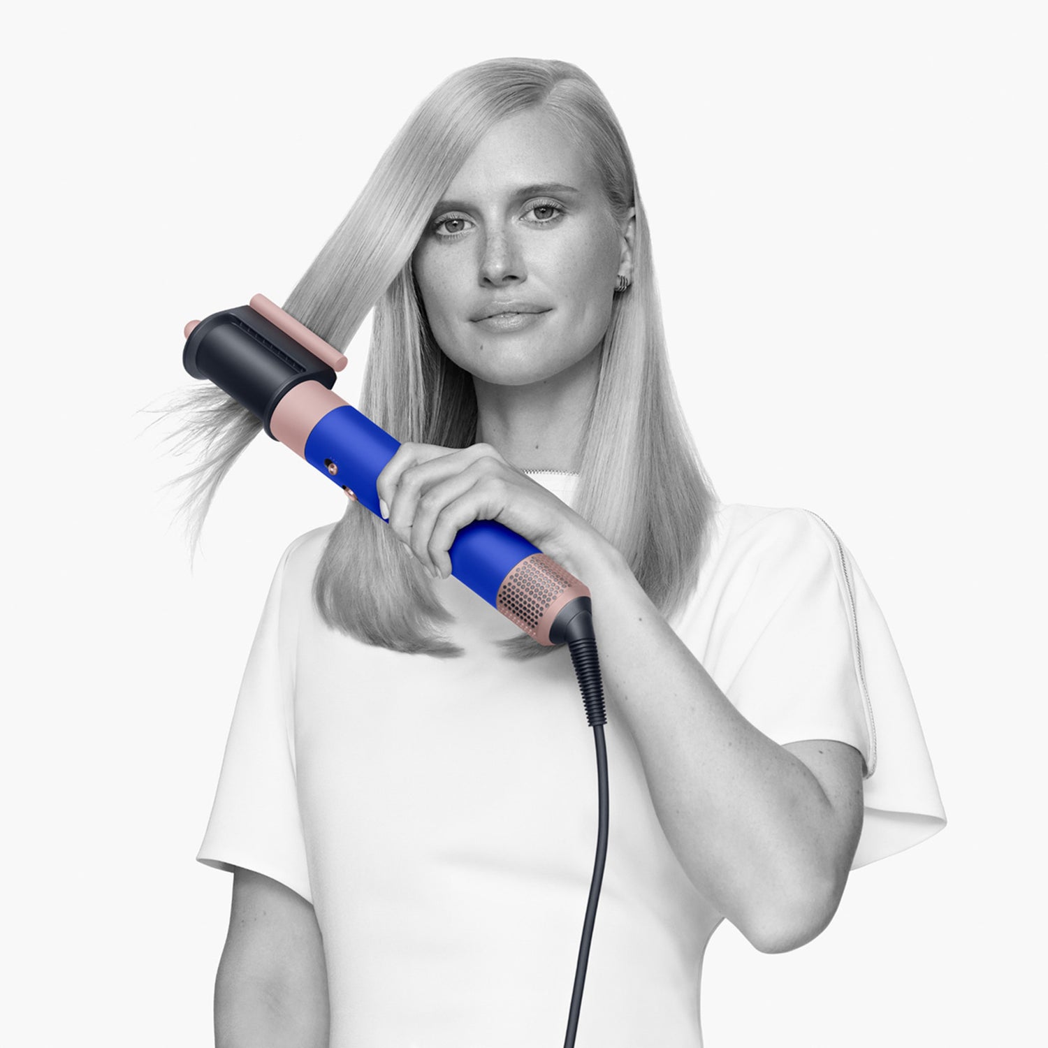 Dyson Airwrap Multi-Styler Complete Long in Blue Blush (Limited Edition) model image .