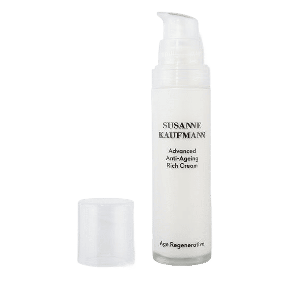Image of an open Susanne Kaufmann Advanced Anti-Ageing Rich Cream