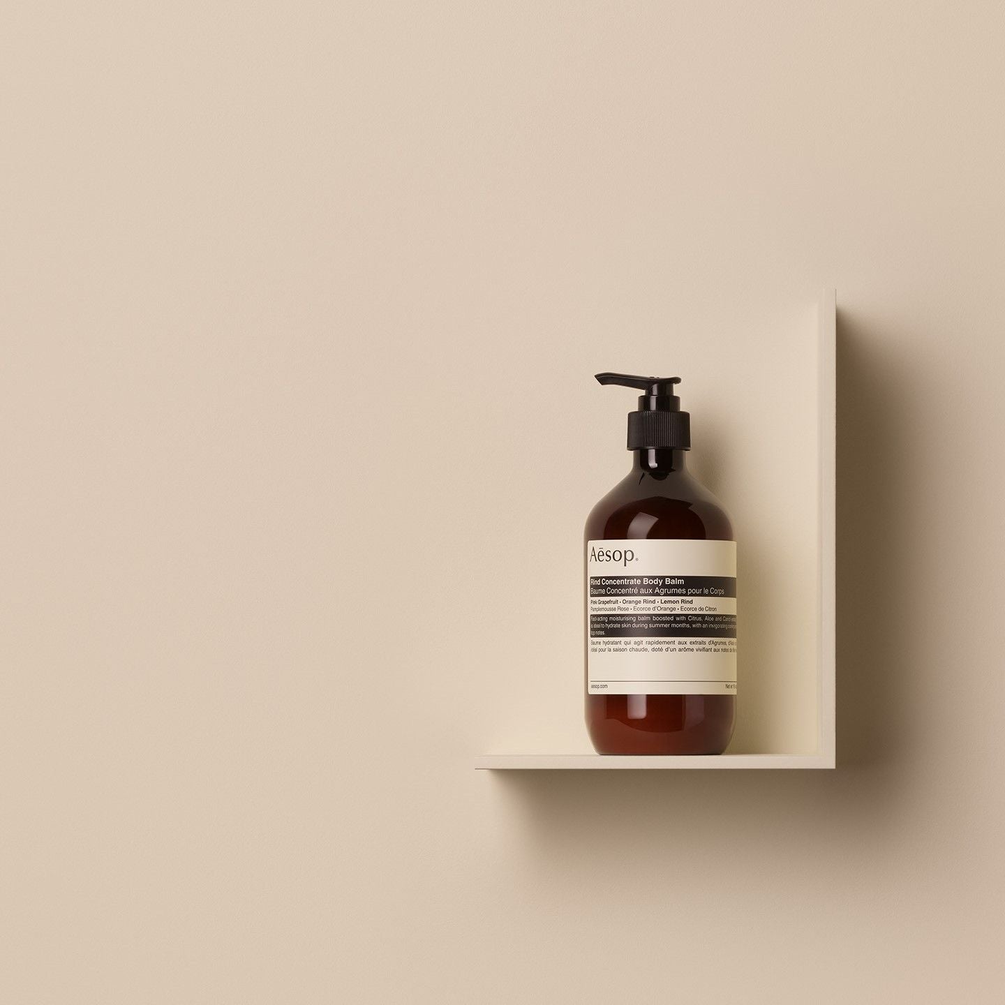 Lifestyle image of Aesop Rind Concentrate Body Balm 500mL