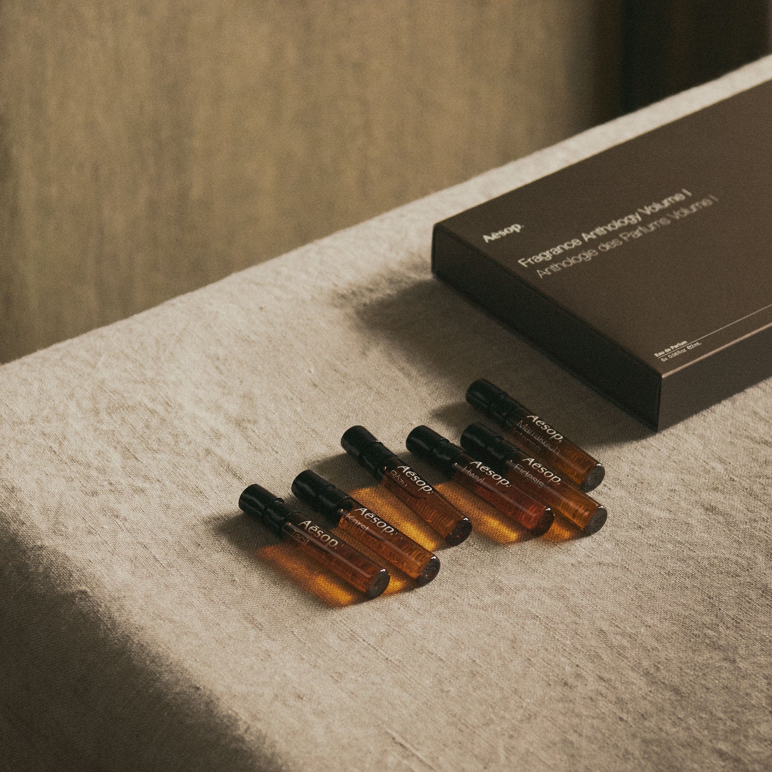Top-view image of Aesop Fragrance Anthology Volume I