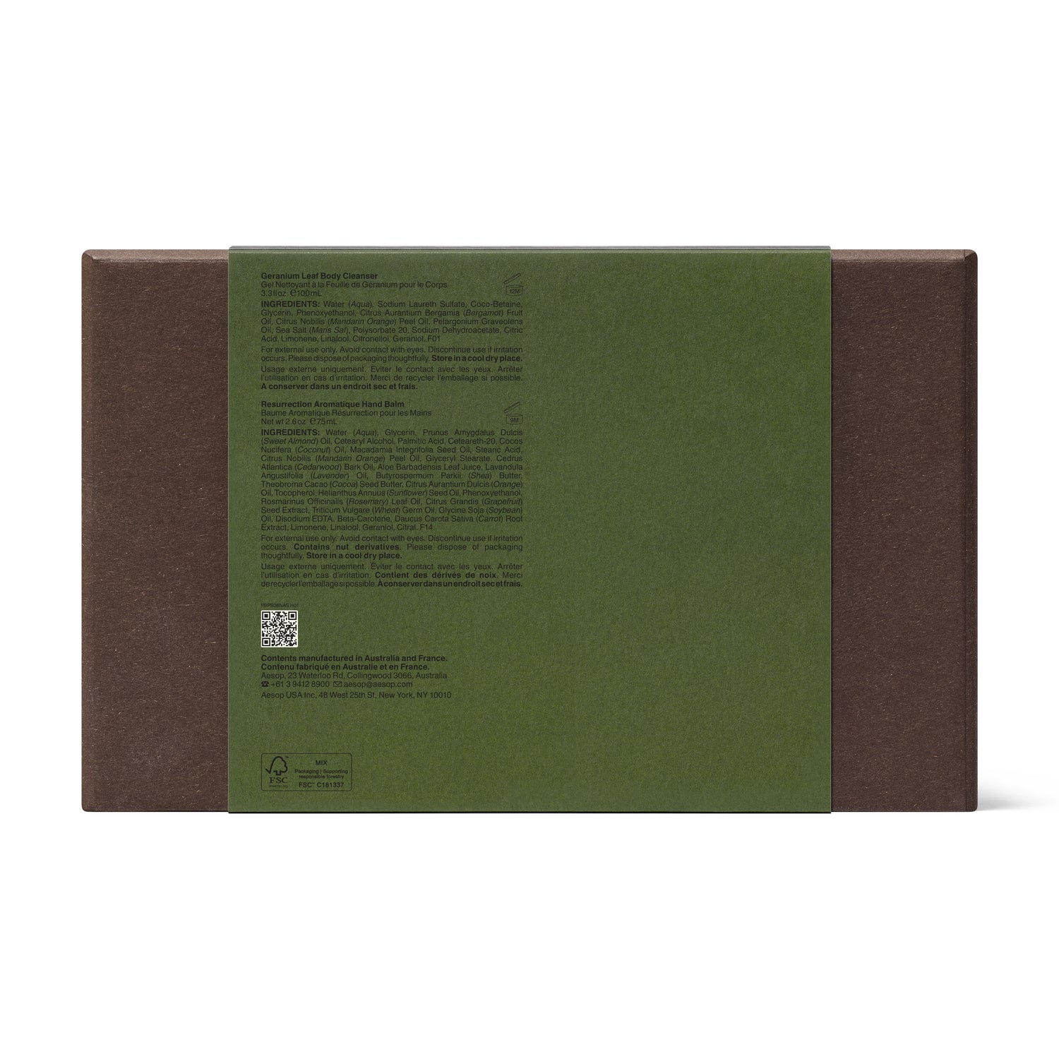 Back image of Aesop Greetings in the Guestroom (Limited Edition)