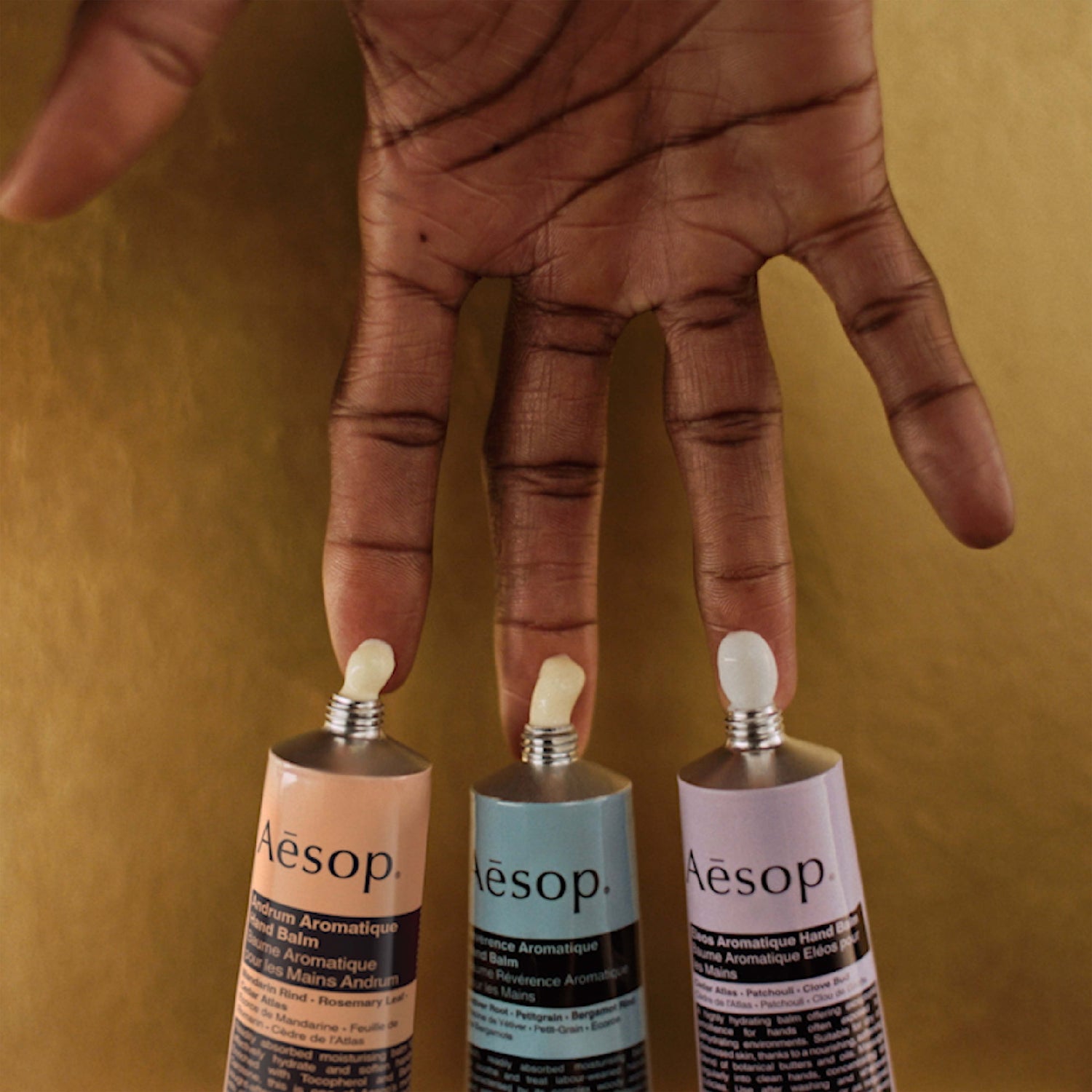Lifestyle image of Aesop Helping Hands Trio (Limited Edition)