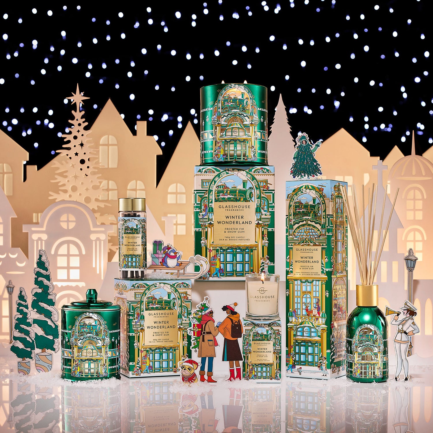 Image of product in the same collection as Glasshouse Fragrances Winter Wonderland Diffuser (Limited Edition)