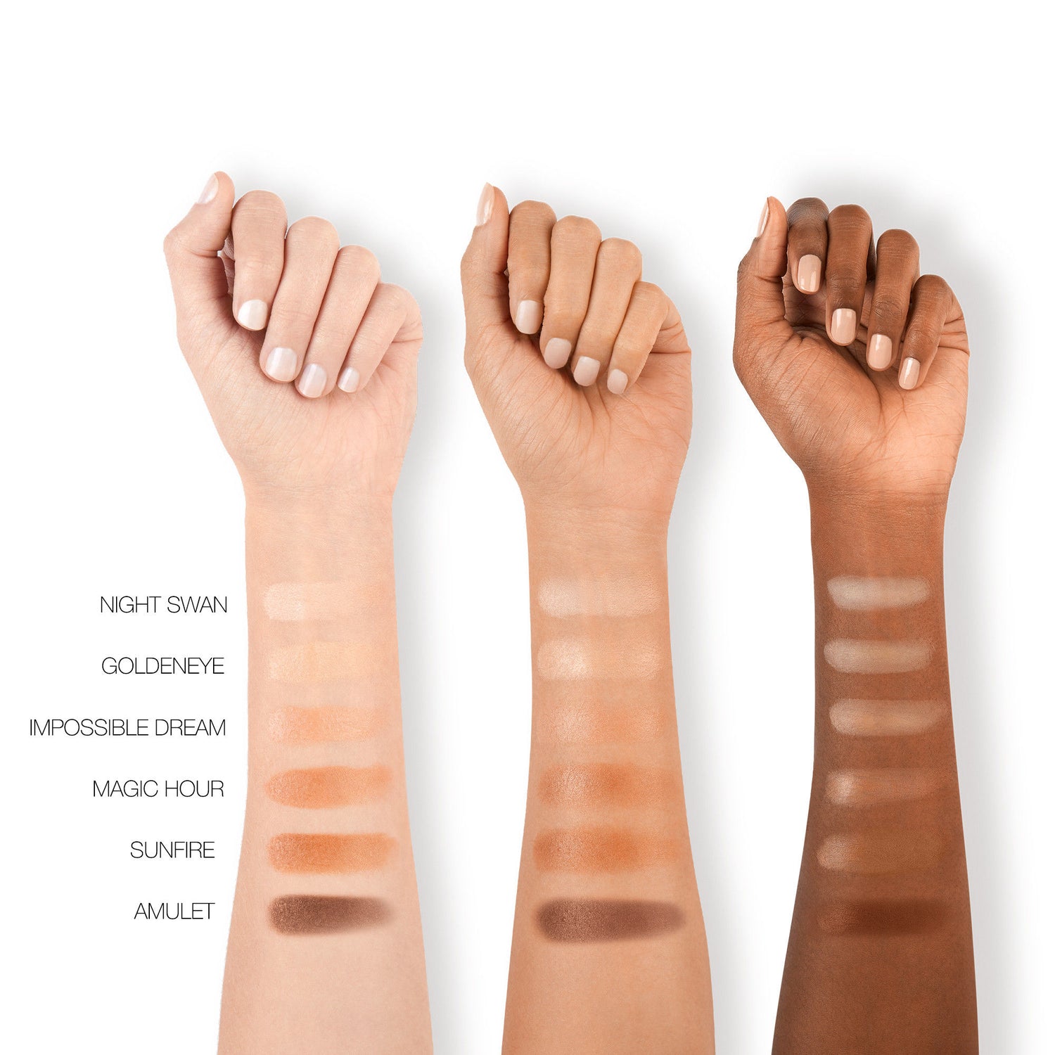 An arm swatch of Nars Light Reflecting Eye Brightener variant: Magic Hour