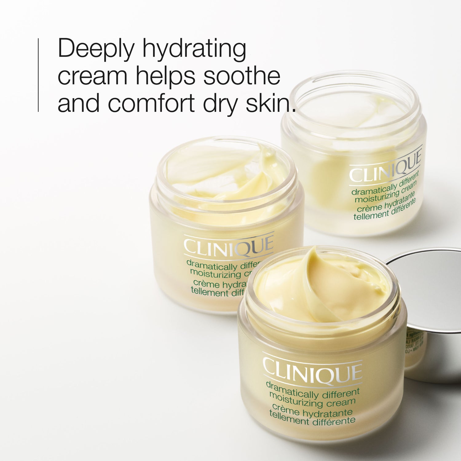 Lifestyle image of Clinique Dramatically Different Moisturizing Cream variant: 1.7 oz