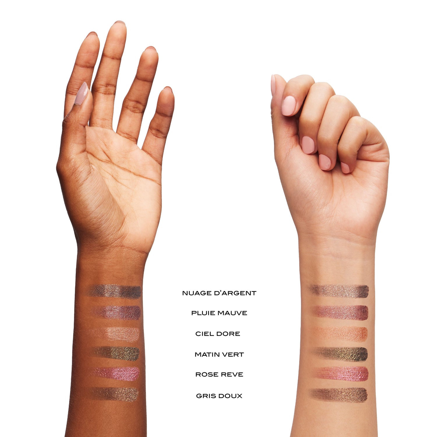An arm swatch of Surratt Souffle Eyeshadow variant: Rose Reve