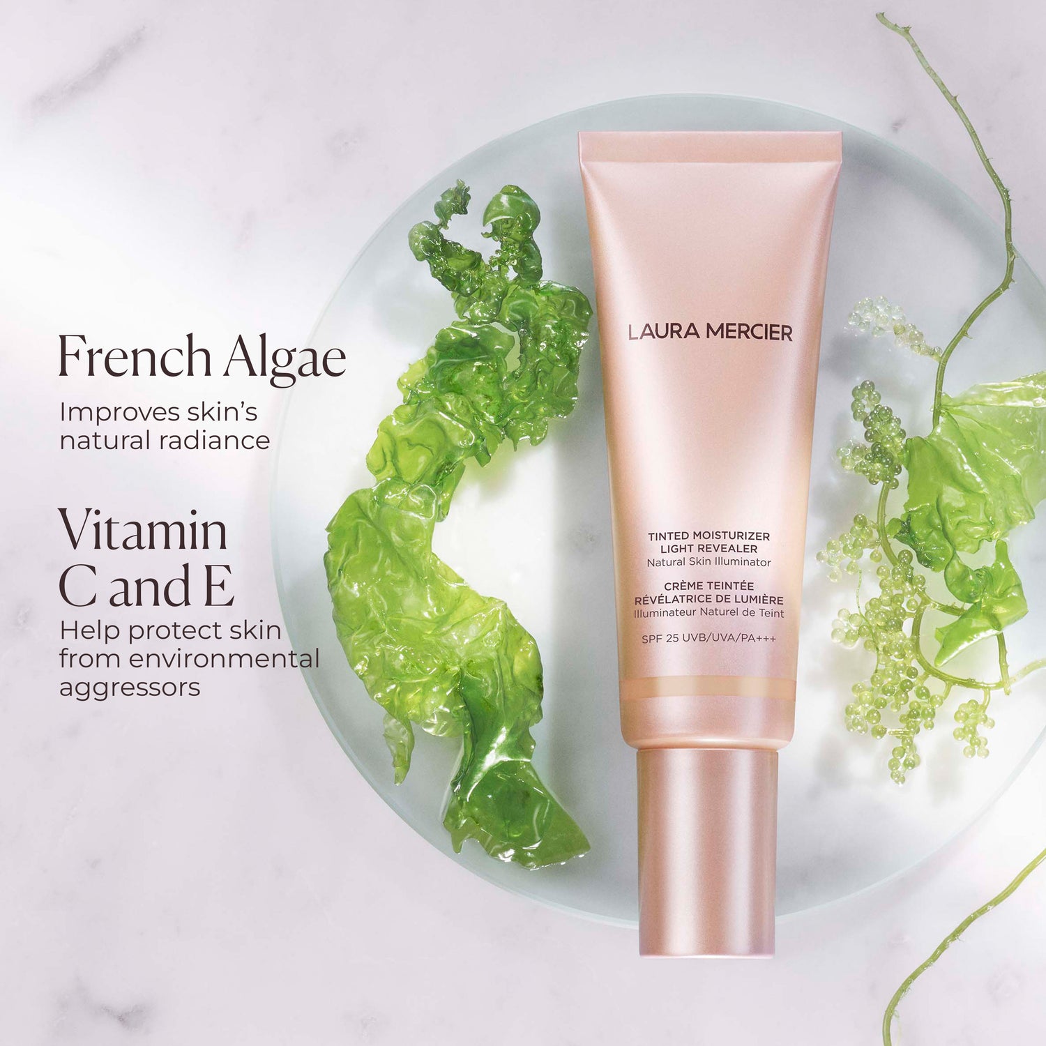 Information related to Laura Mercier Tinted Moisturizer Light Revealer Natural Skin Illuminator Broad Spectrum SPF 25