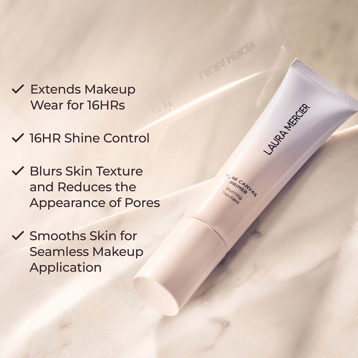 Laura Mercier Pure Canvas Primer Blurring infographics image 3 .