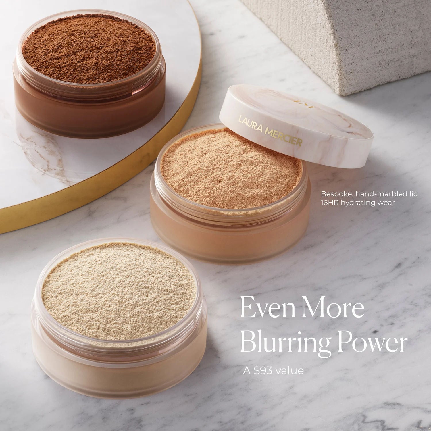 Image of product in the same collection as Laura Mercier Translucent Loose Talc-Free Setting Powder Ultra-Blur Jumbo