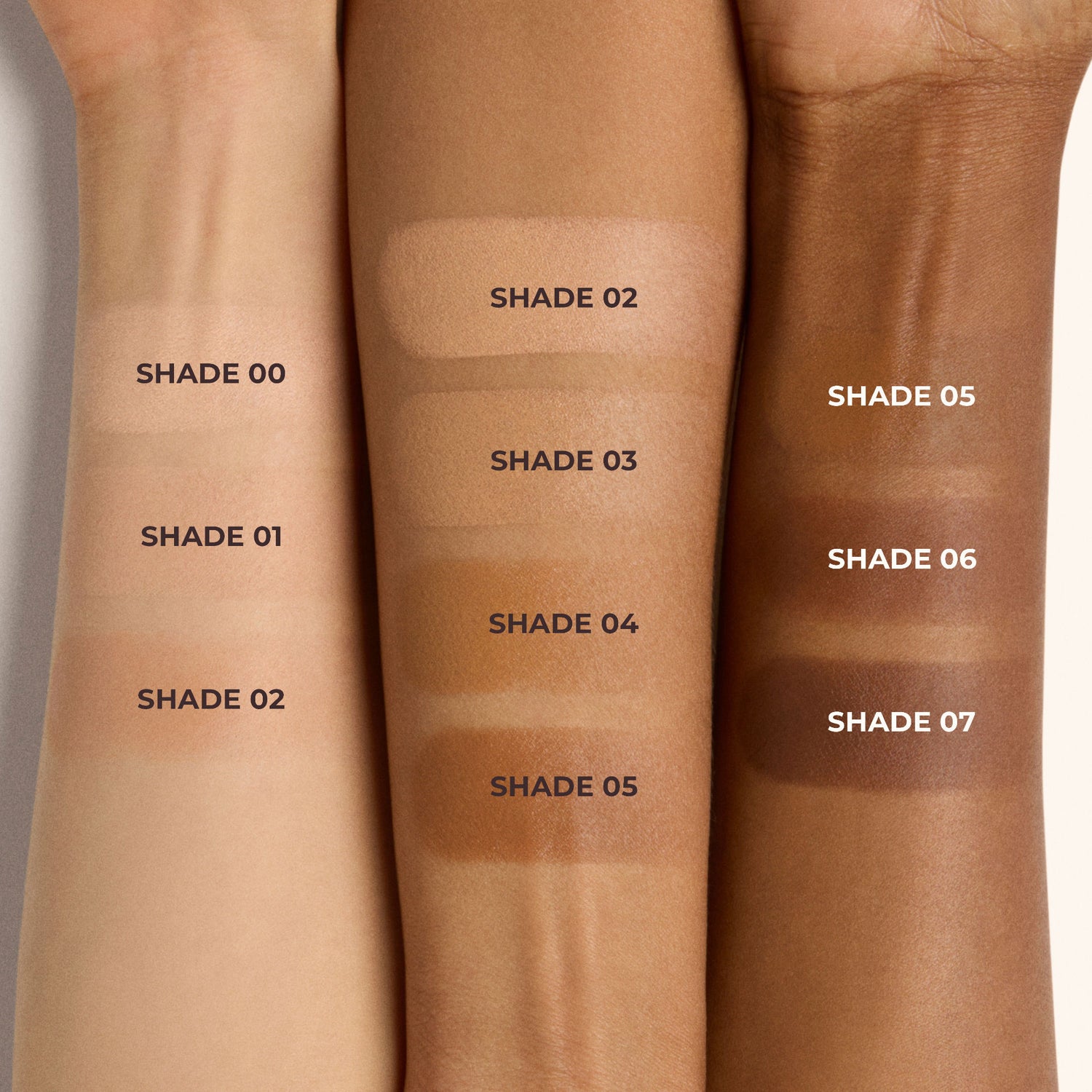 An arm swatch of Laura Mercier Tinted Blur Balm
