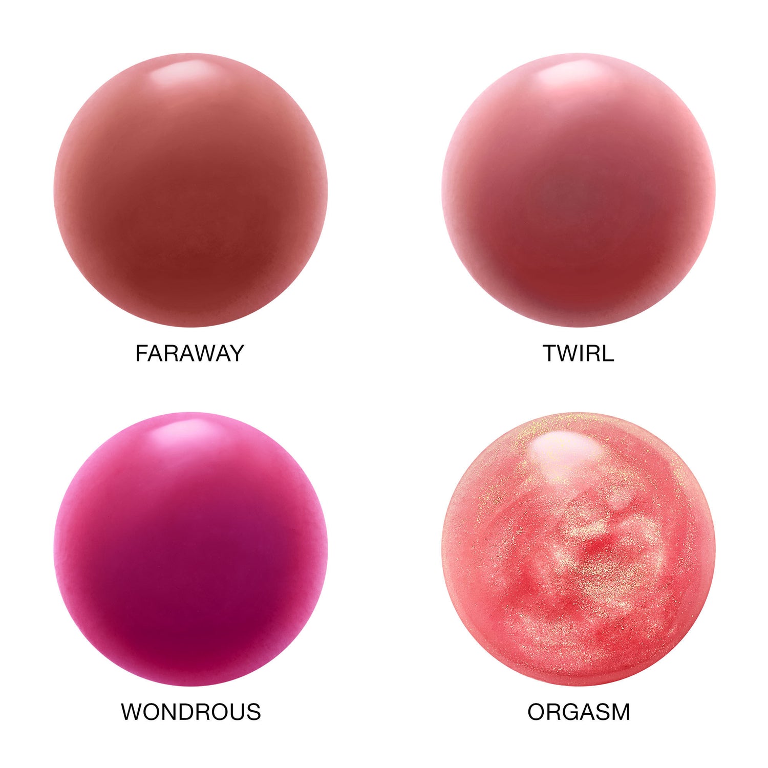 Swatch image of Nars Afterglow Lip Oil variant: Orgasm