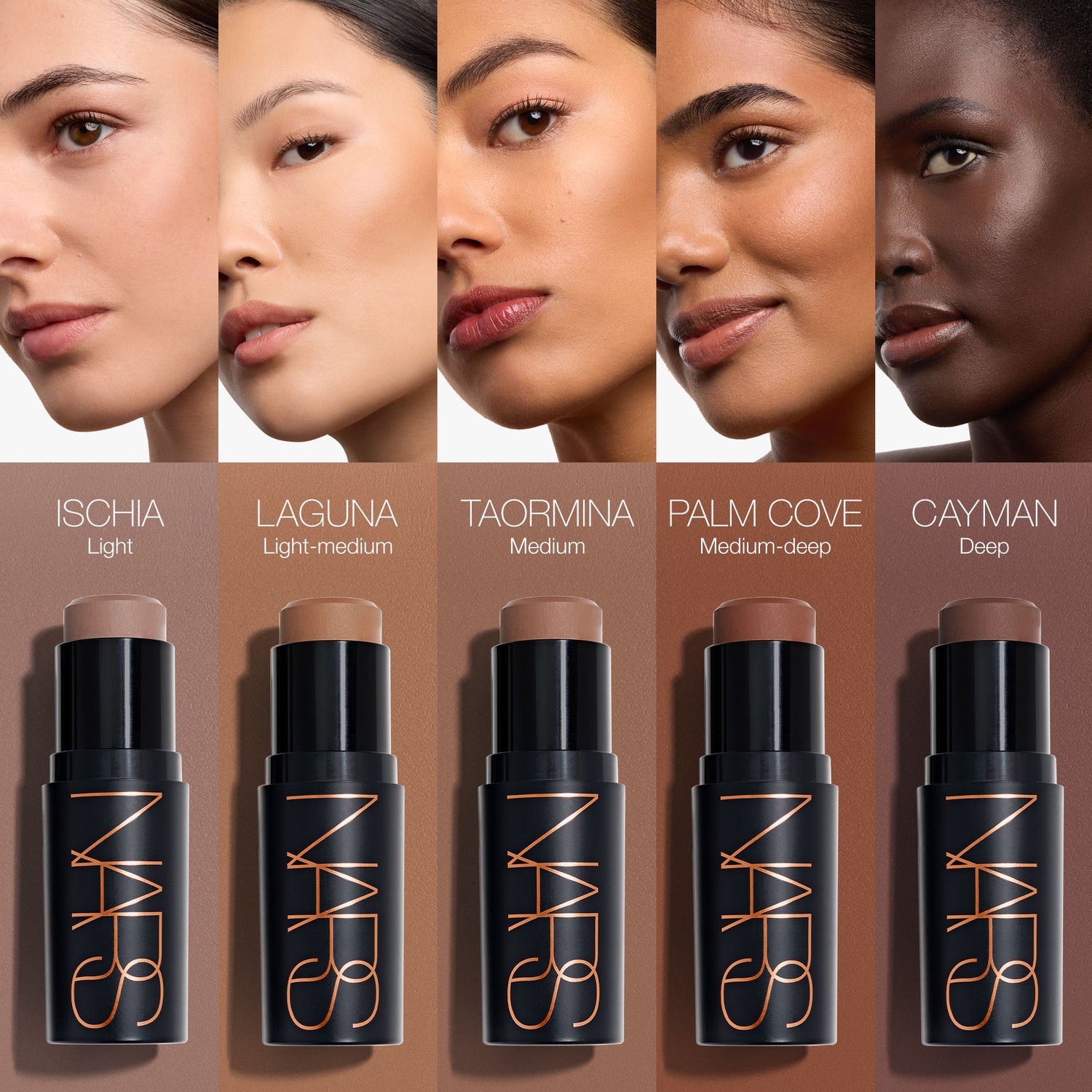 An arm swatch of Nars The Multiple Sculpting Stick