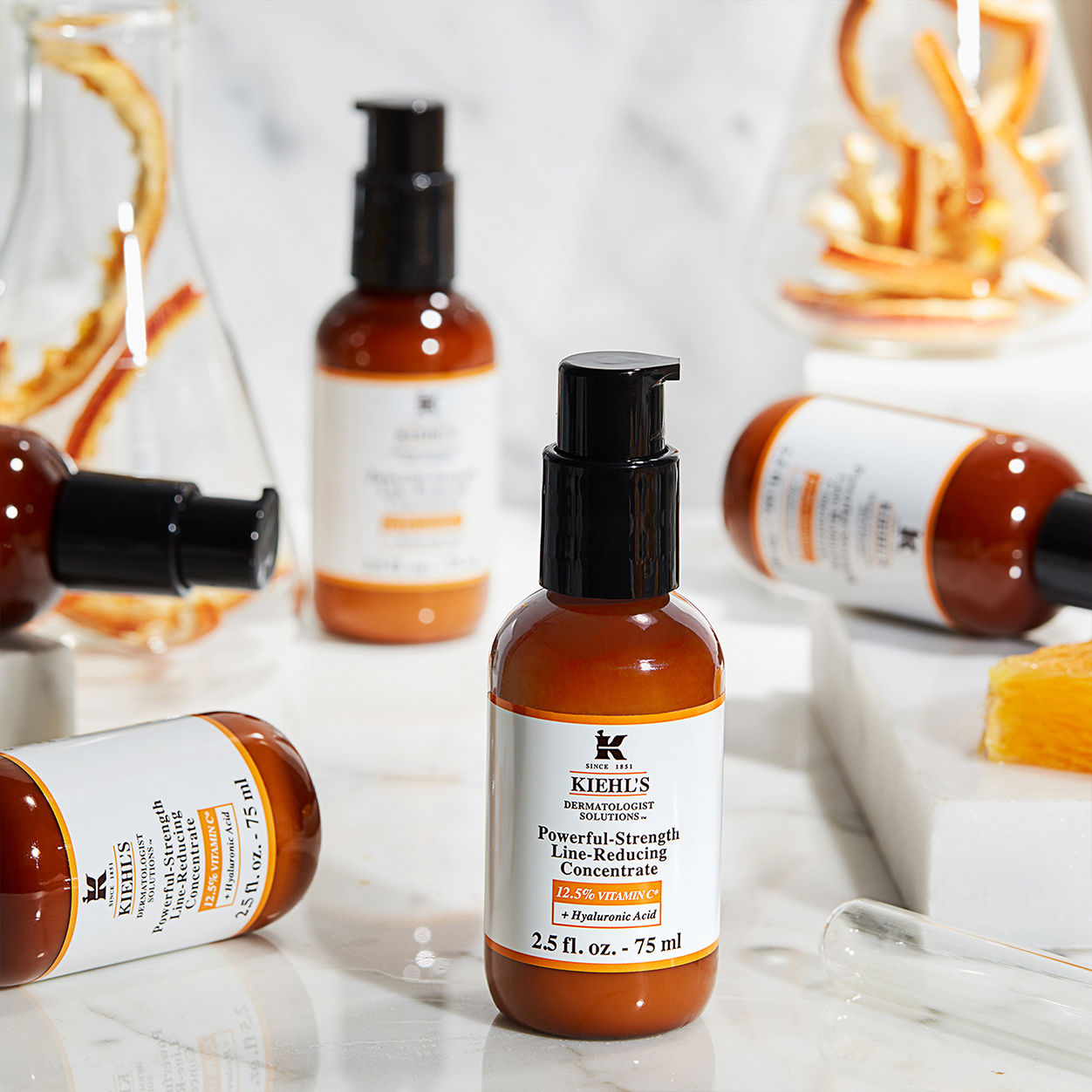 Lifestyle image of Kiehl's Since 1851 Powerful Strength Line-Reducing Concentrate variant: 1.7 fl oz