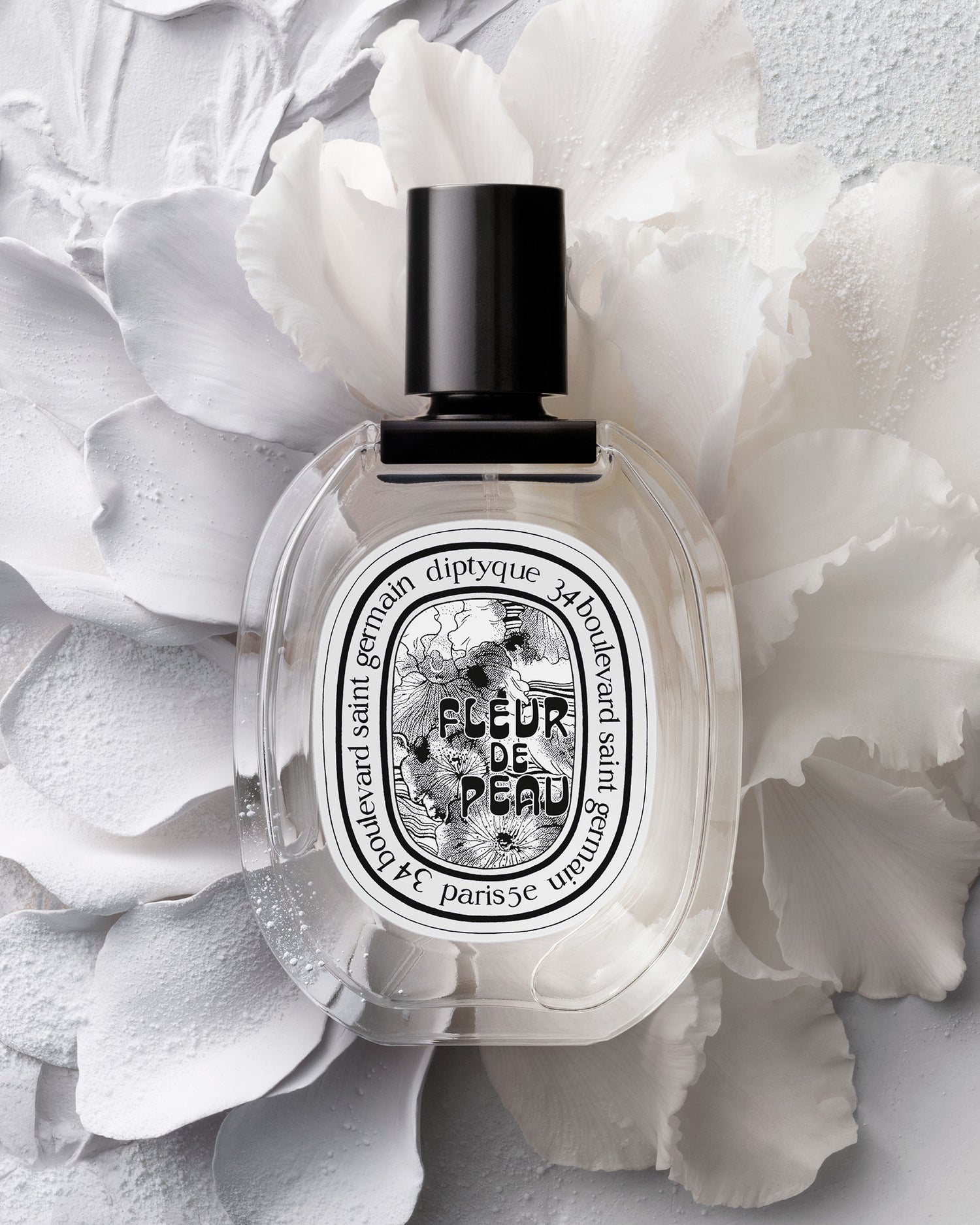 Lifestyle image of Diptyque Fleur de Peau Eau de Toilette variant: 3.4 fl oz