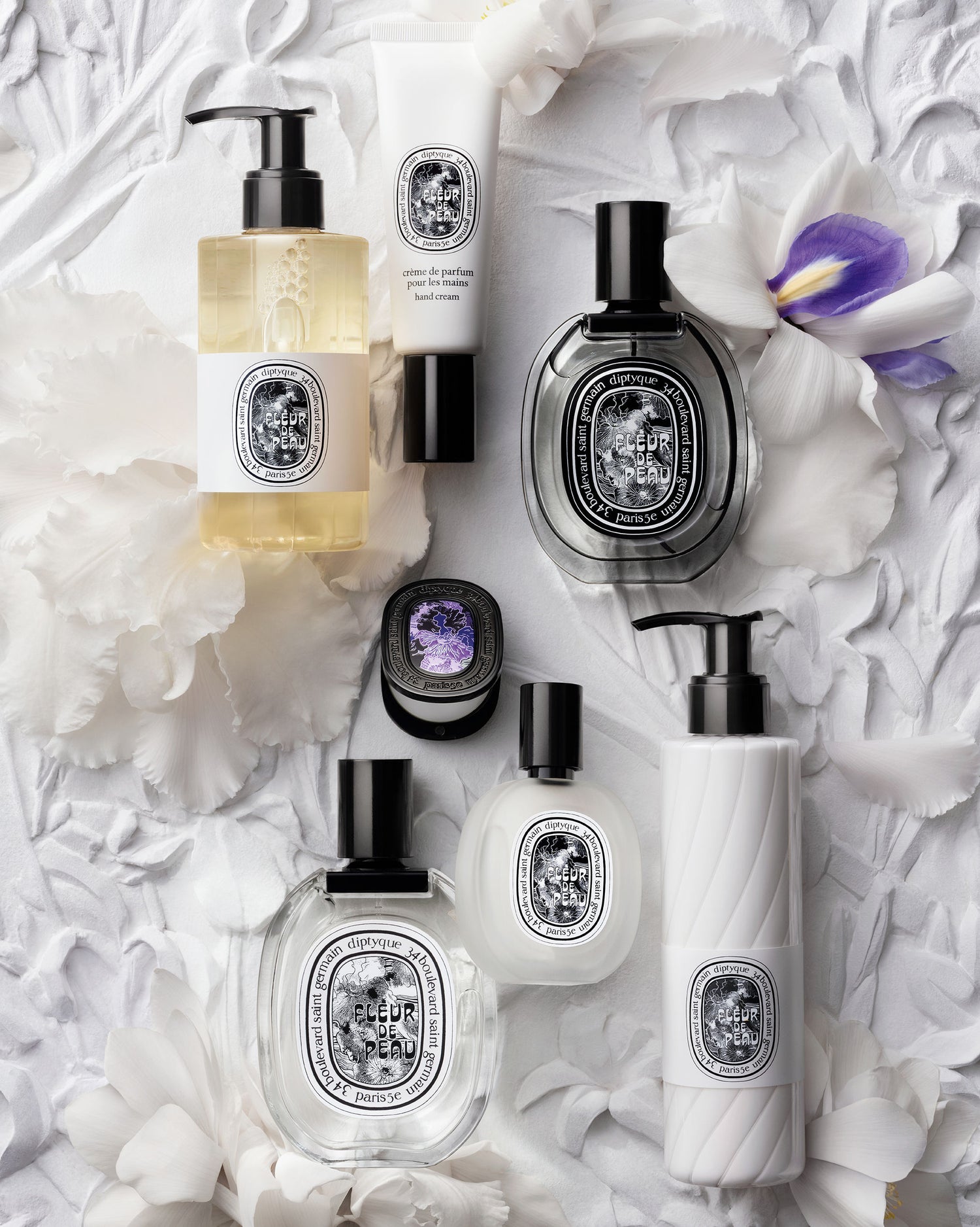 Lifestyle image of Diptyque Fleur de Peau Eau de Toilette variant: 3.4 fl oz