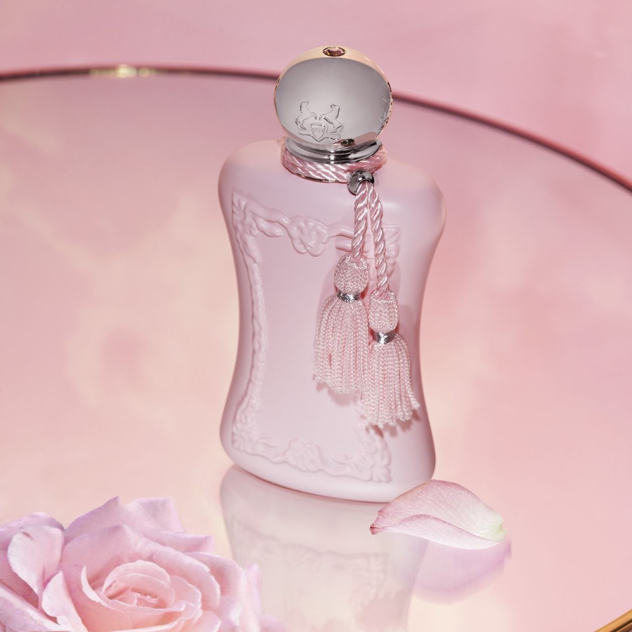 Lifestyle image of Parfums de Marly Delina Eau de Parfum variant: 1.01 fl oz