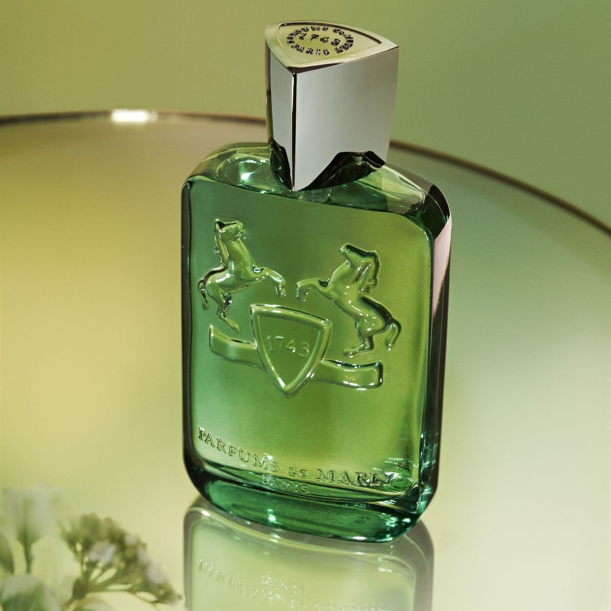 Lifestyle image of Parfums de Marly Greenley Eau de Parfum variant: 4.2 fl oz