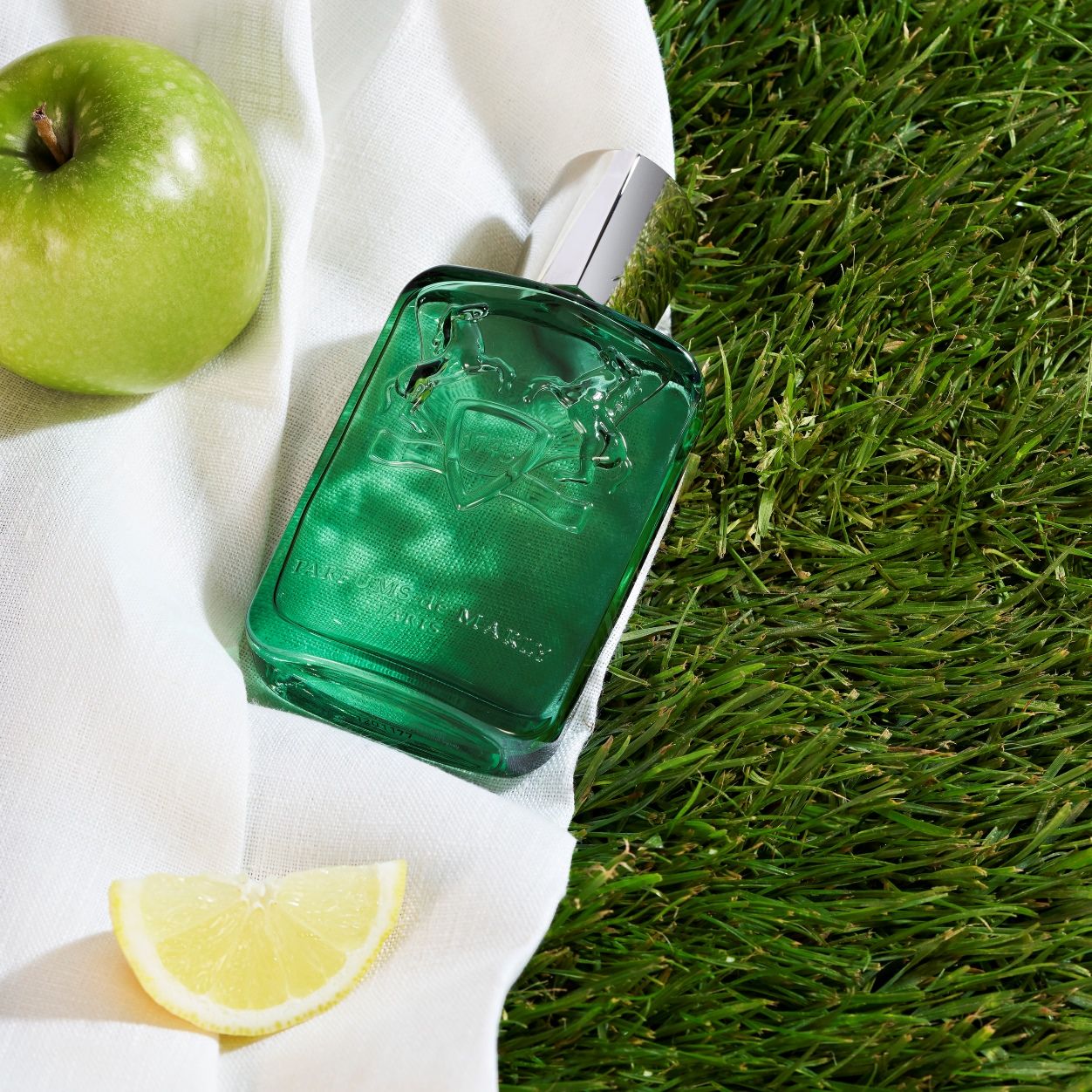 Lifestyle image of Parfums de Marly Greenley Eau de Parfum variant: 4.2 fl oz