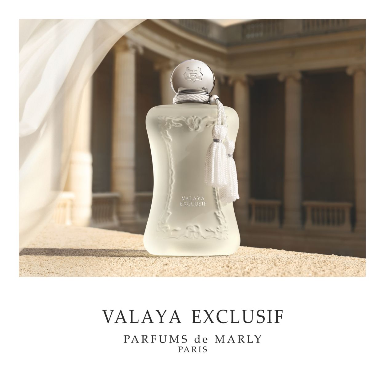 Lifestyle image of Parfums de Marly Valaya Exclusif Parfum variant: 2.5 fl oz