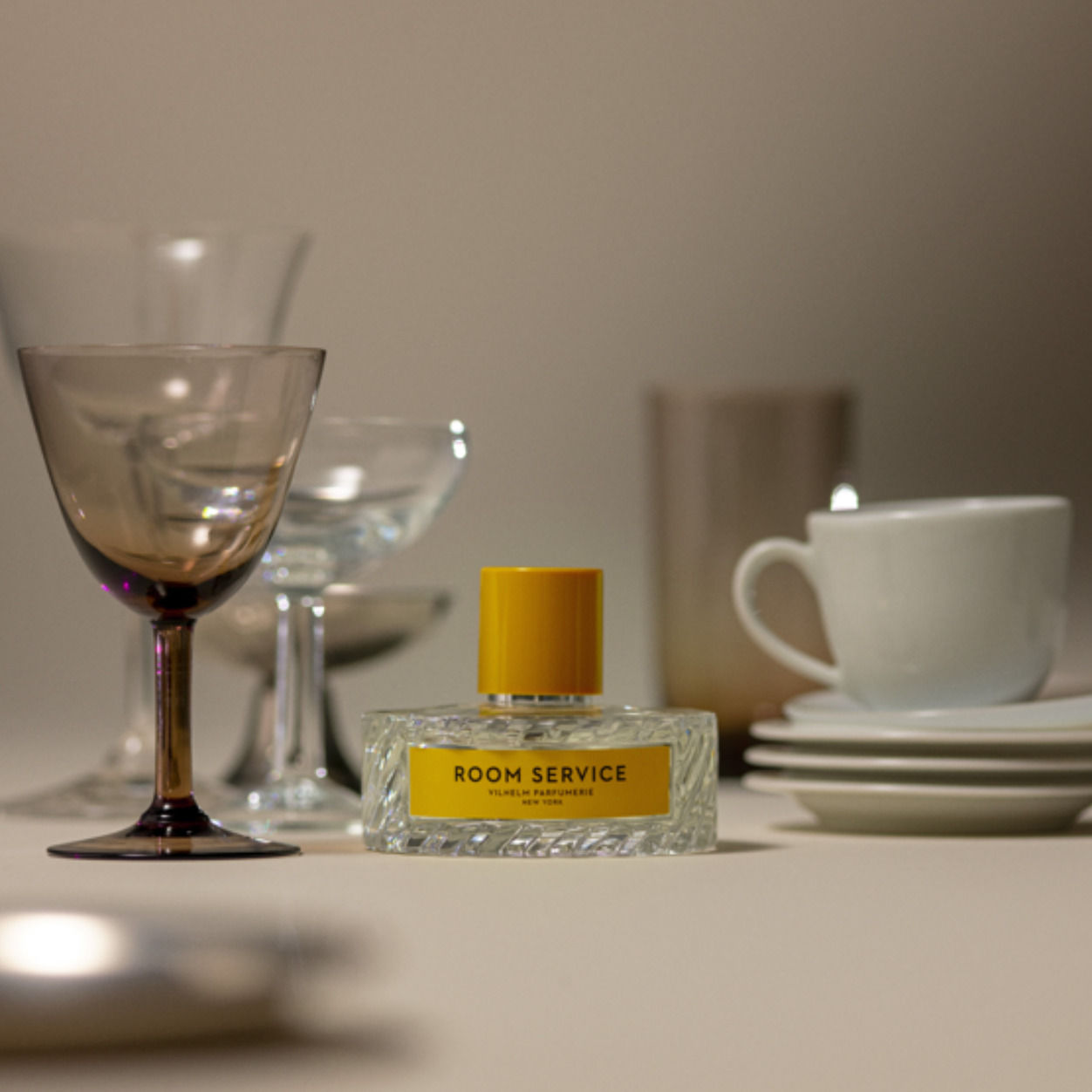 Lifestyle image of Vilhelm Parfumerie Room Service Eau de Parfum variant: 1.7 fl oz