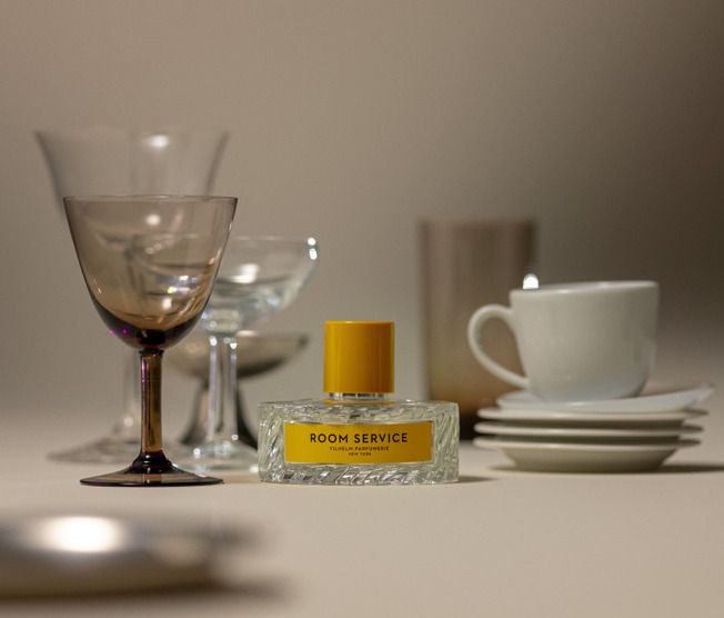 Lifestyle image of Vilhelm Parfumerie Room Service Eau de Parfum variant: 0.68 fl oz