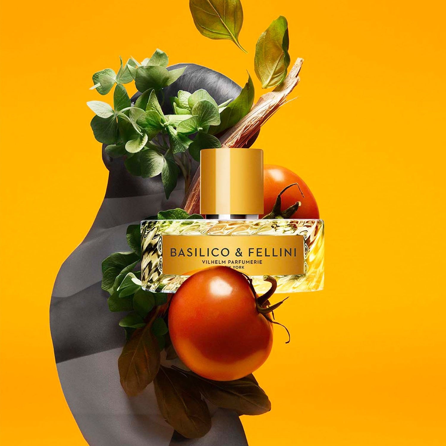 Lifestyle image of Vilhelm Parfumerie Basilico and Fellini Eau de Parfum variant: 1.7 fl oz