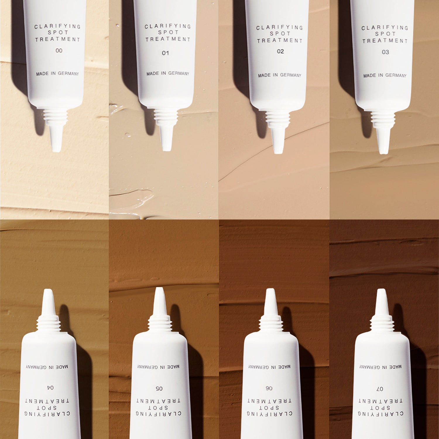A shade comparison of Dr. Barbara Sturm Clarifying Spot Treatment variant: 01