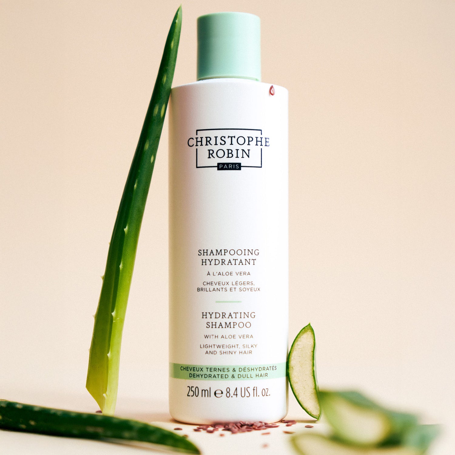 Swatch image of Christophe Robin Hydrating Shampoo With Aloe Vera