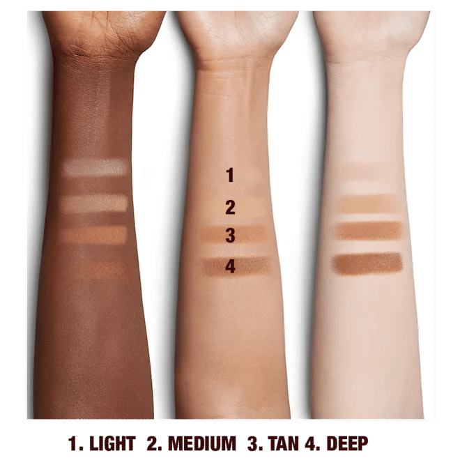 An arm swatch of Charlotte Tilbury Airbrush Flawless Finish variant: Tan