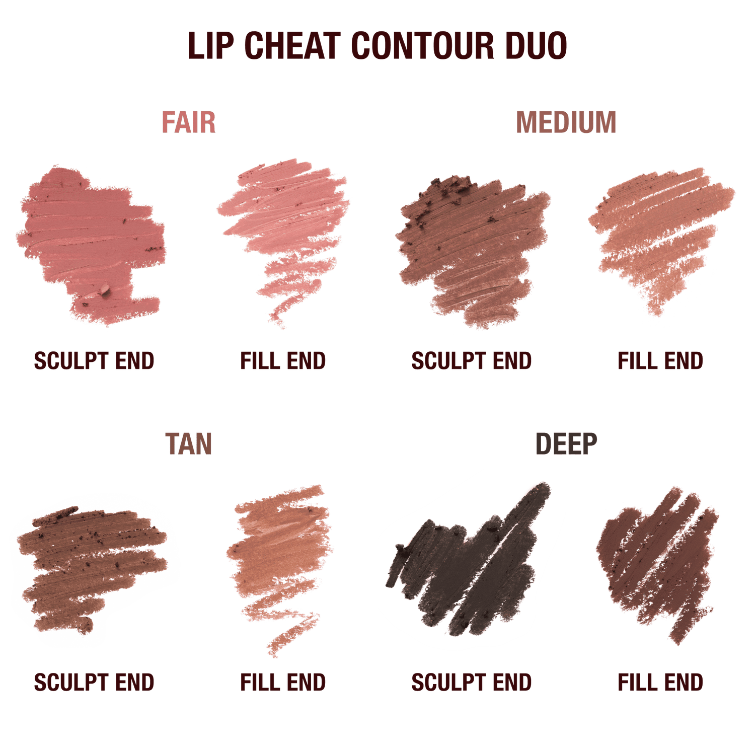 Image of product in the same collection as Charlotte Tilbury Super Nudes Lip Cheat Contour Duo Lip Liner