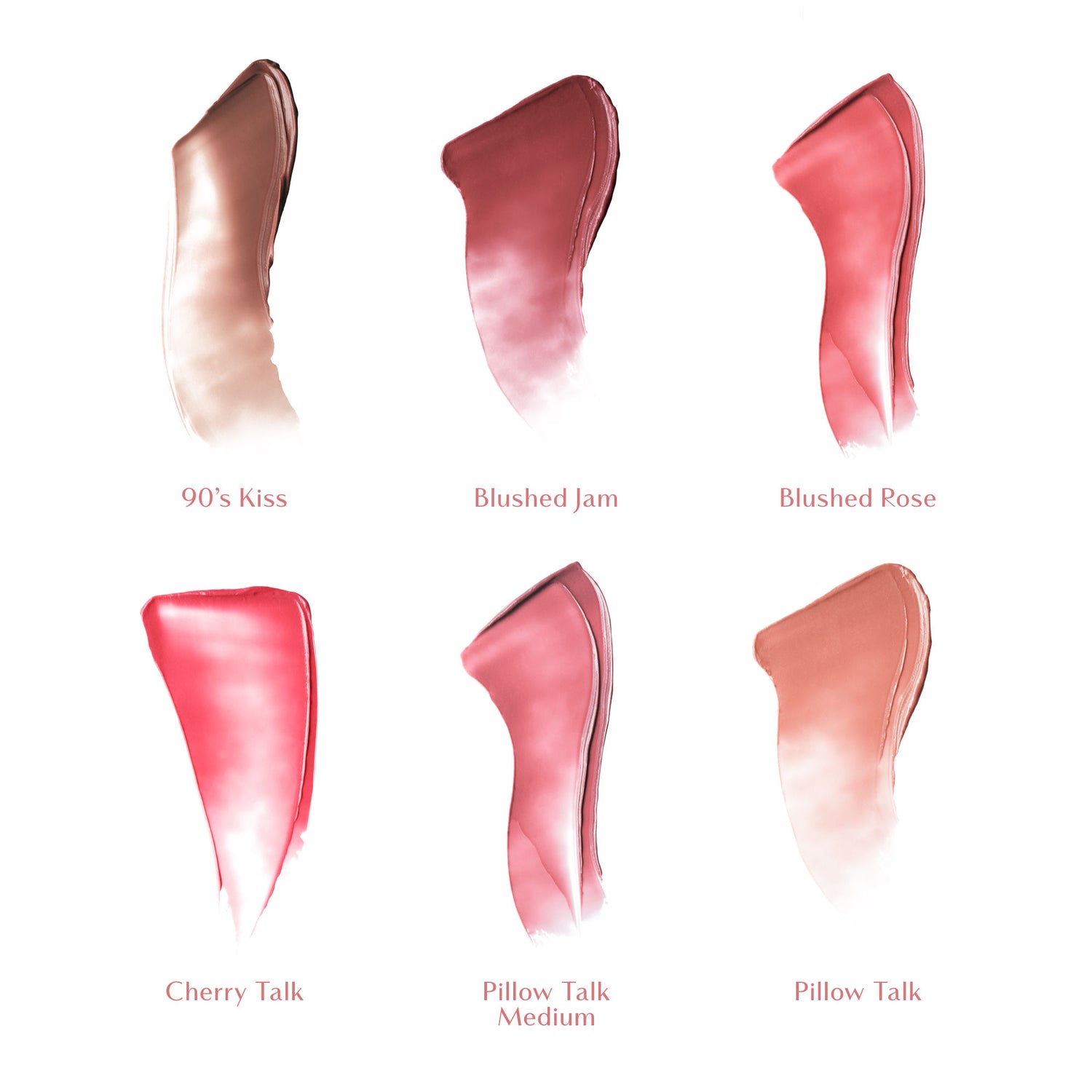 An arm swatch of Charlotte Tilbury Pillow Talk Long Lasting Blush Balm Sheer Lip Tint