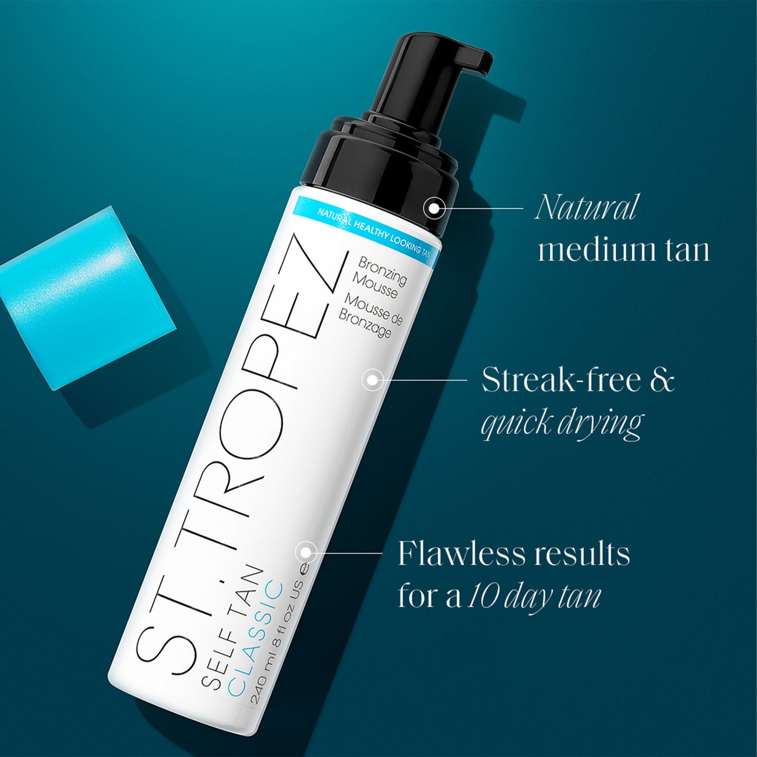 Swatch image of St. Tropez Self Tan Classic Bronzing Mousse variant: 1.69 oz