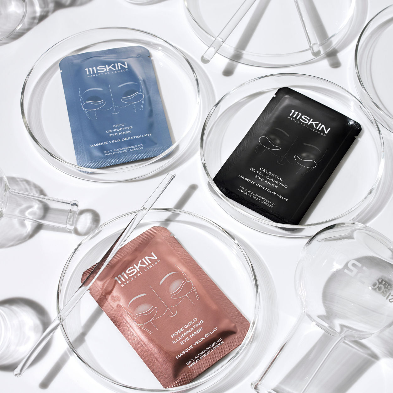 Lifestyle image of 111SKIN Celestial Black Diamond Eye Mask variant: 1 Treatment