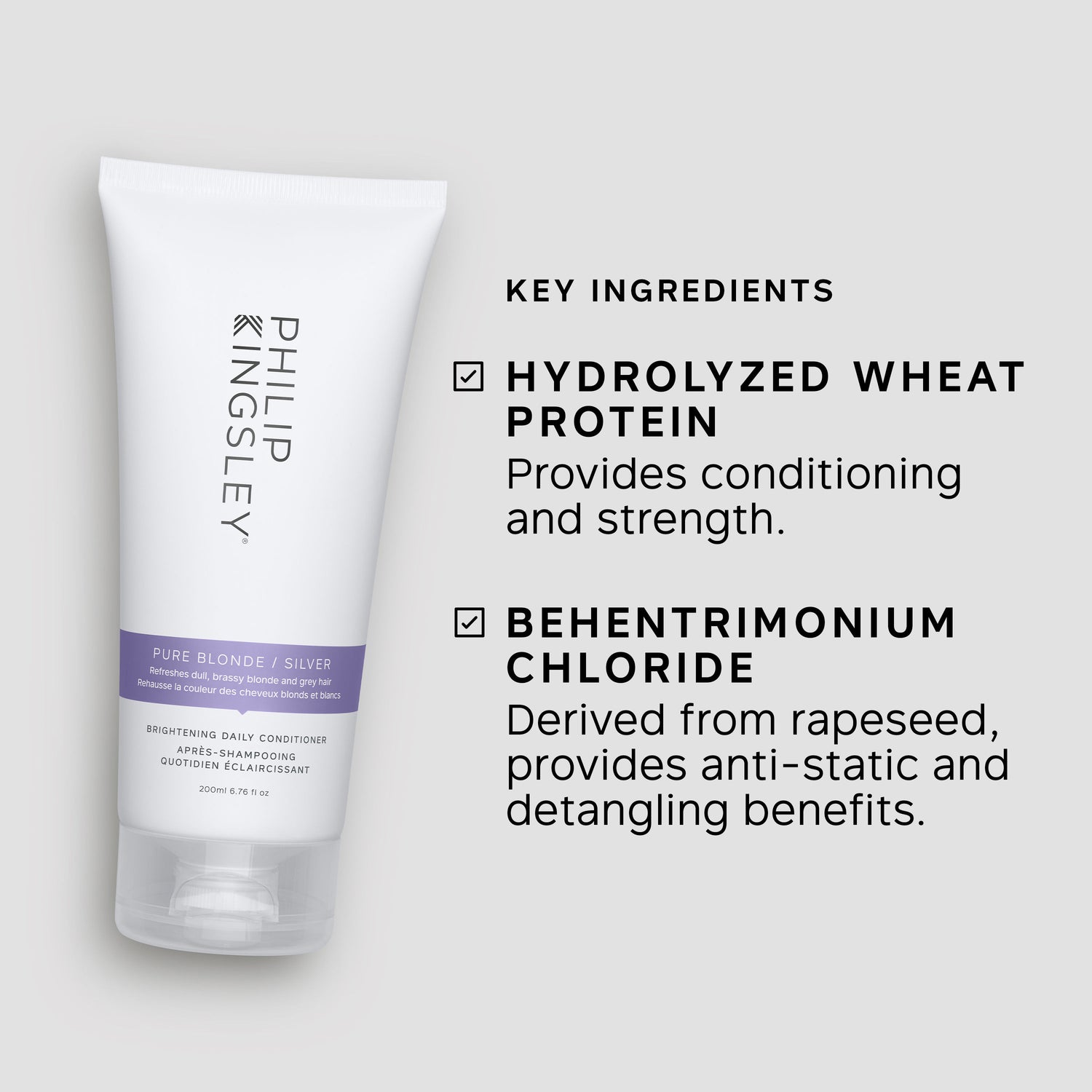 Information related to Philip Kingsley Pure Blonde/Silver Brightening Daily Conditioner