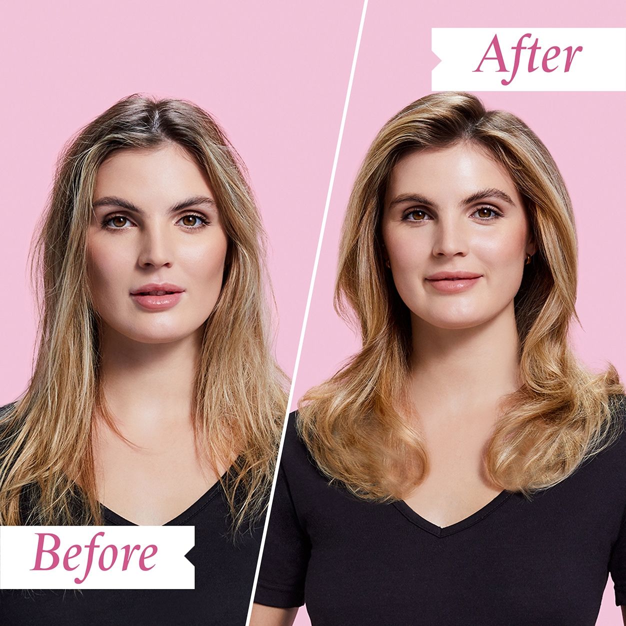 Before and after results of using Philip Kingsley Daily Damage Defence Leave-In Conditioner variant: 4.2 fl oz