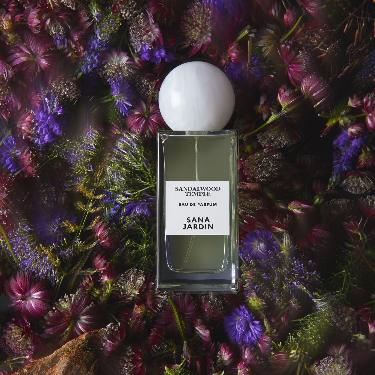 Lifestyle image of Sana Jardin Sandalwood Temple Eau de Parfum variant: 3.4 fl oz