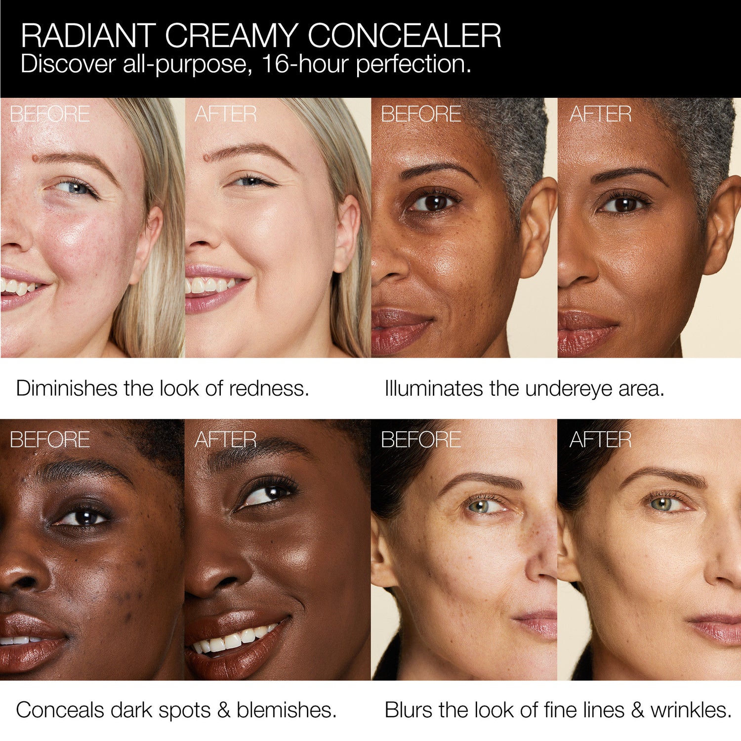 Group model image of Nars Radiant Creamy Concealer