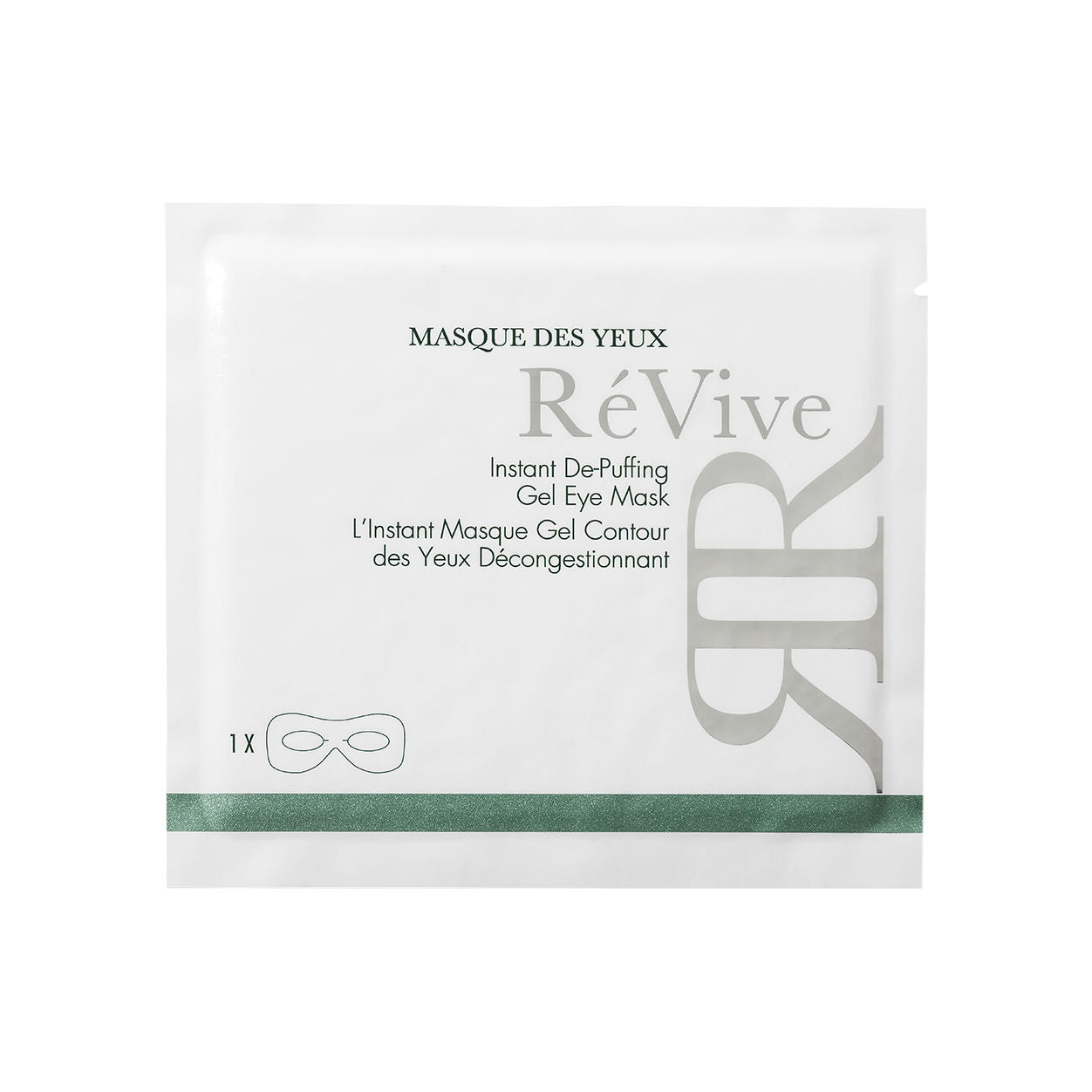 Packette image of RéVive Masque Des Yeux Instant De-Puffing Gel Eye Mask variant: 6 Treatments