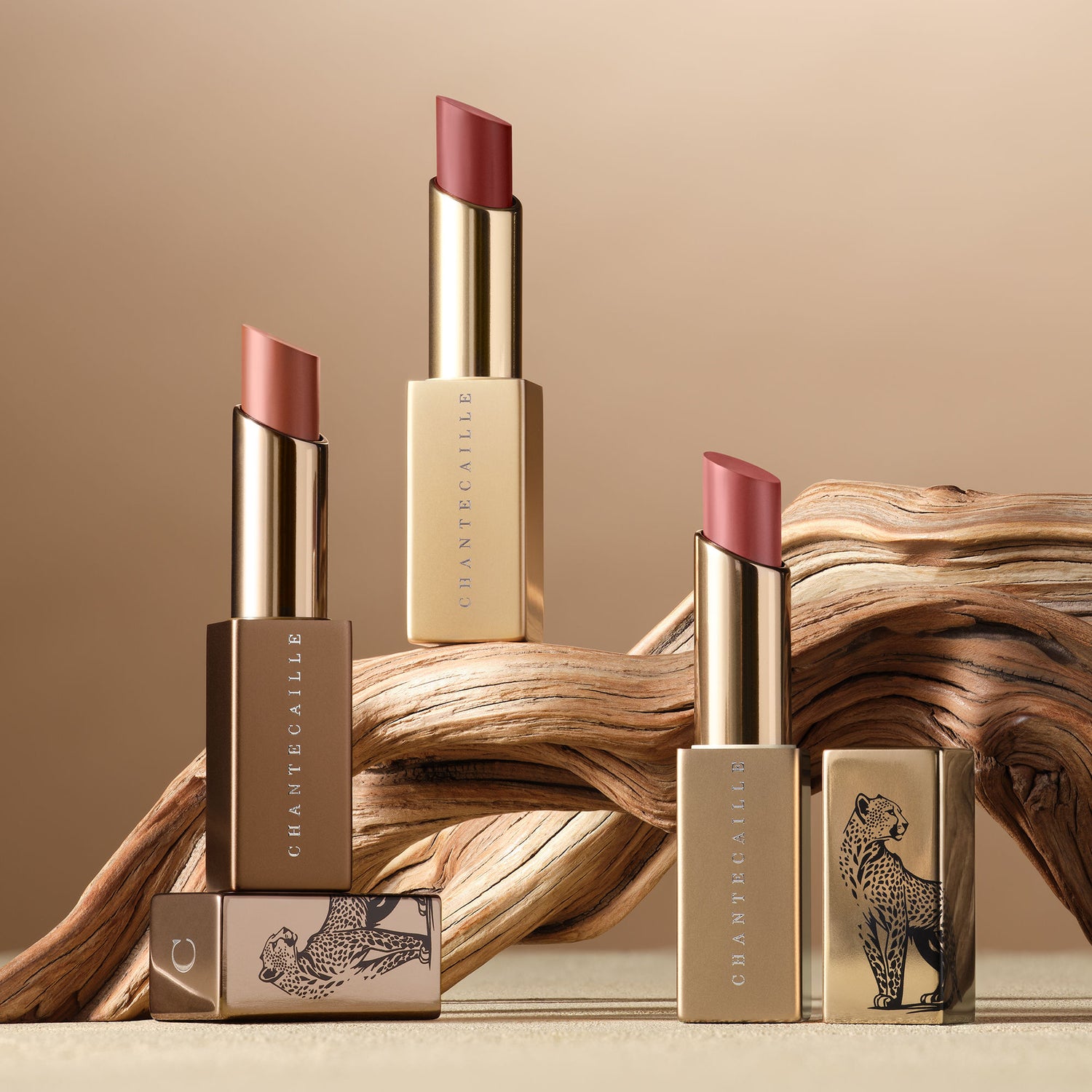 Lifestyle image of Chantecaille Lip Veil (Limited Edition) variant: Wild Senna