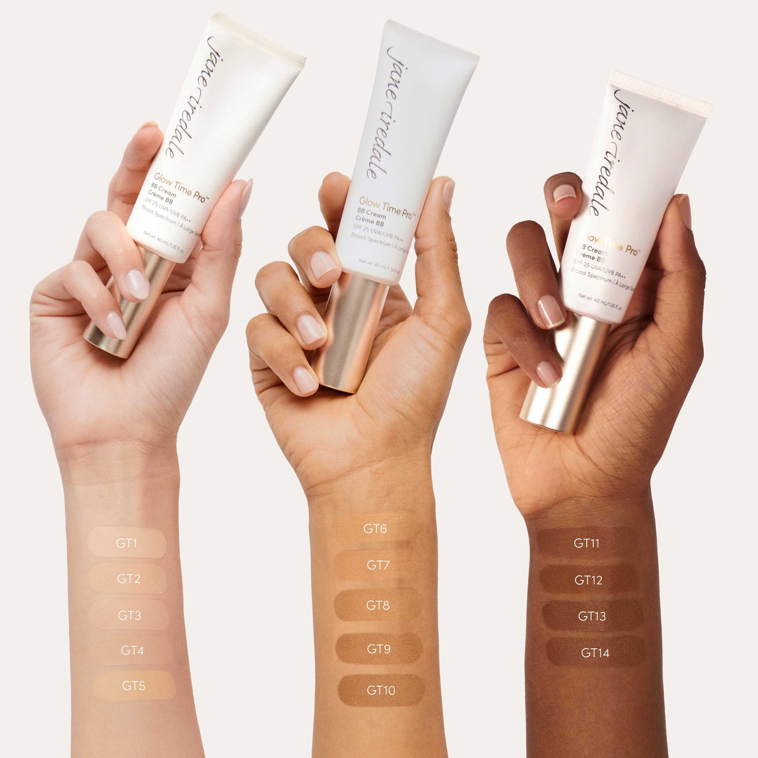 Group swatch image of Jane Iredale Glow Time Pro BB Cream SPF 25
