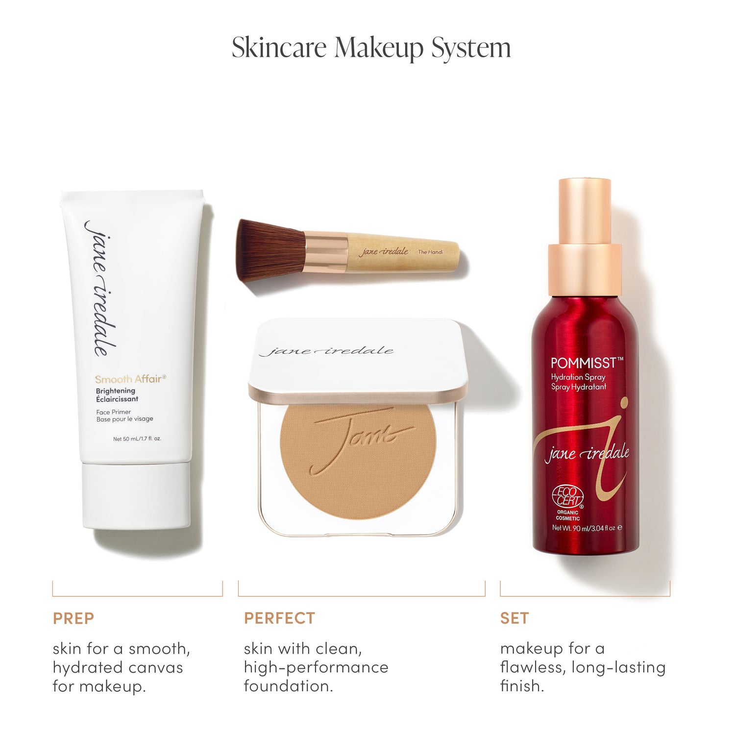 Lifestyle image of Jane Iredale PurePressed Base Mineral Foundation Refill SPF 20/15 variant: Light Beige SPF 20