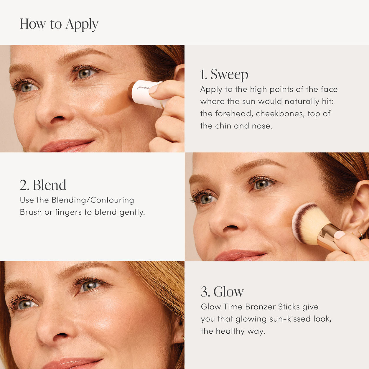 Information related to Jane Iredale Glow Time Bronzer Stick