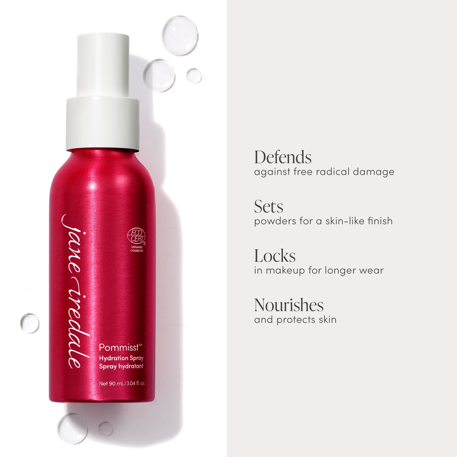 Information related to Jane Iredale Pommisst Hydration Spray