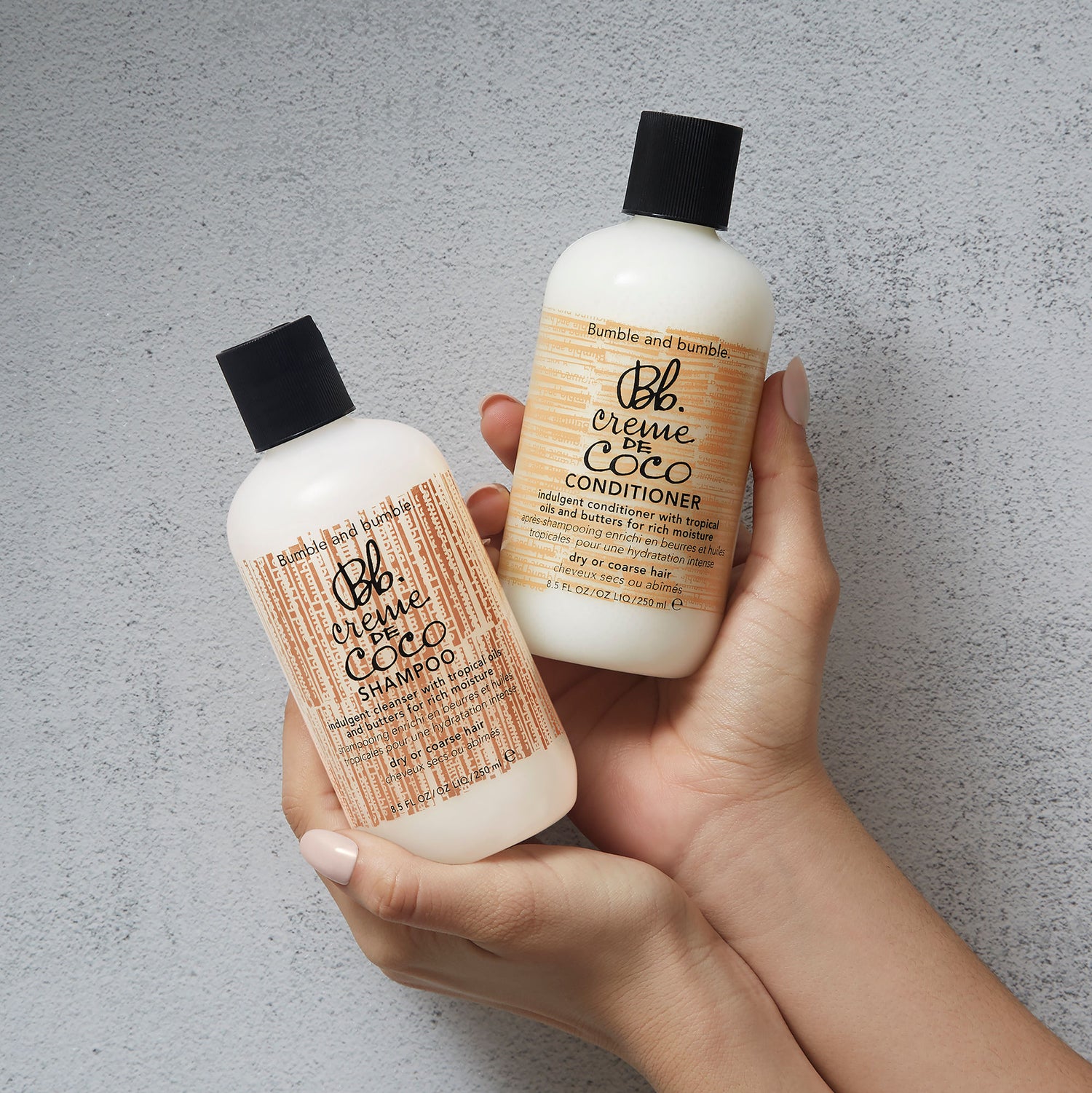 Lifestyle image of Bumble and Bumble Creme de Coco Conditioner variant: 8 fl oz