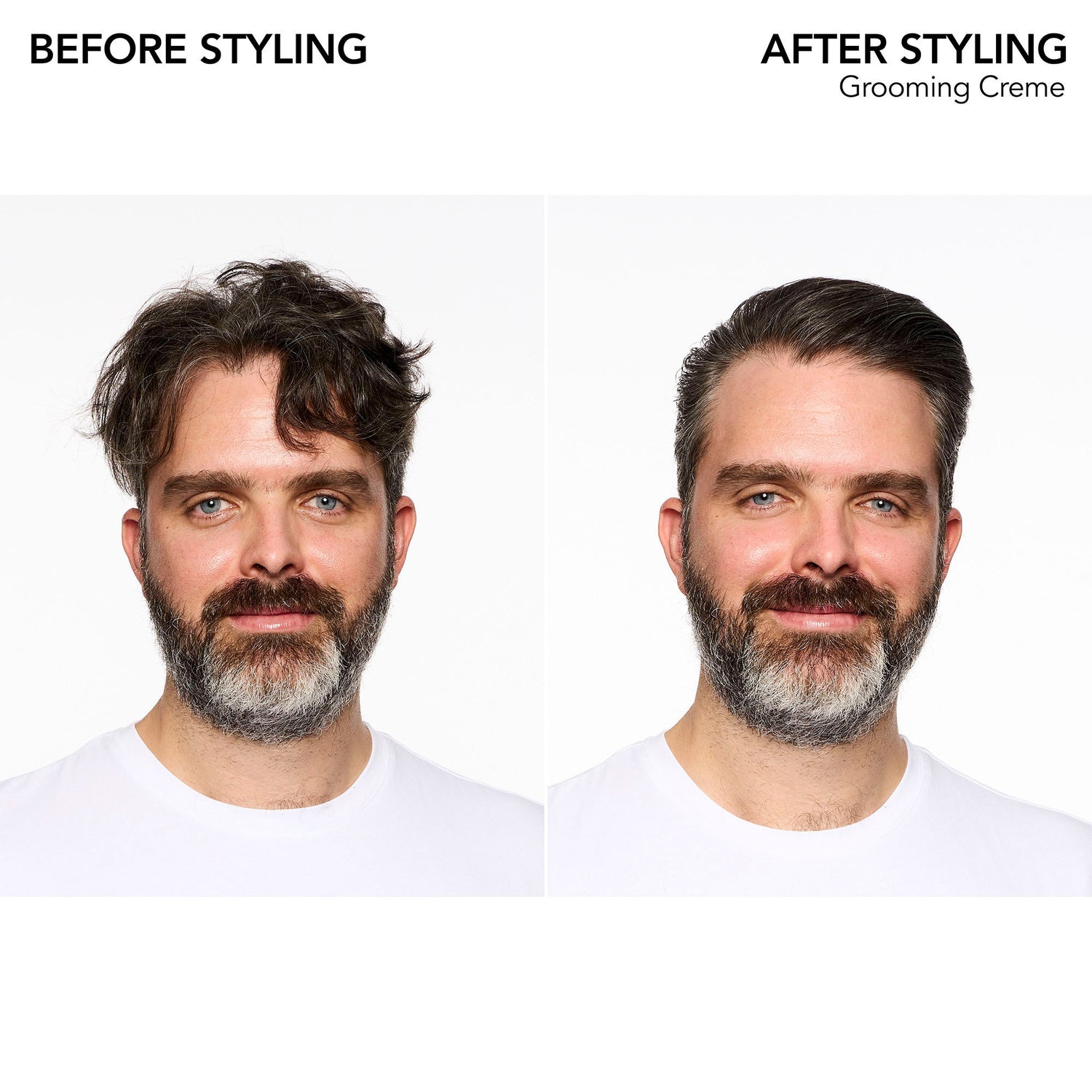 Before and after results of using Bumble and Bumble Grooming Creme variant: 5 fl oz