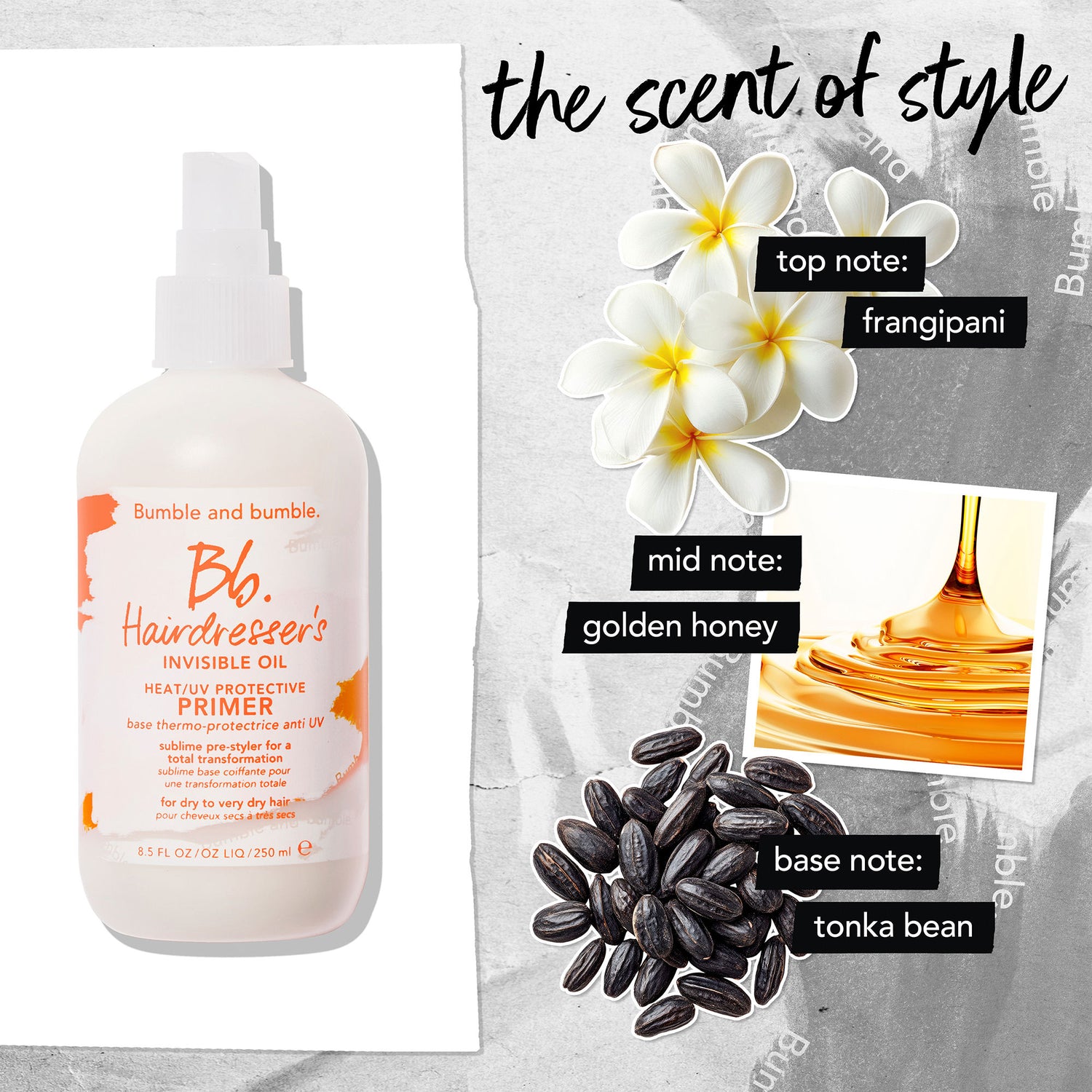 Information related to Bumble and Bumble Hairdresser's Invisible Oil Heat/UV Protective Hair Primer Leave-In Conditioner