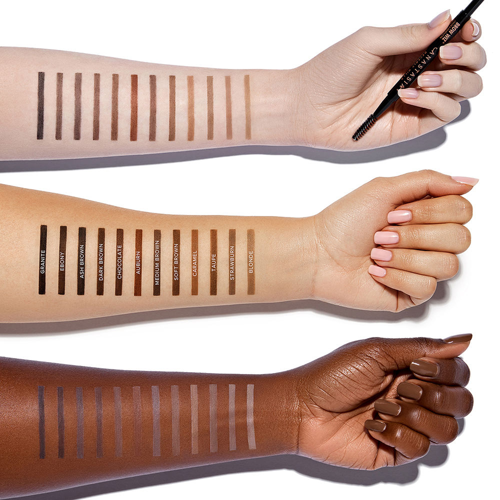 A shade comparison of Anastasia Beverly Hills Taupe variant: Taupe
