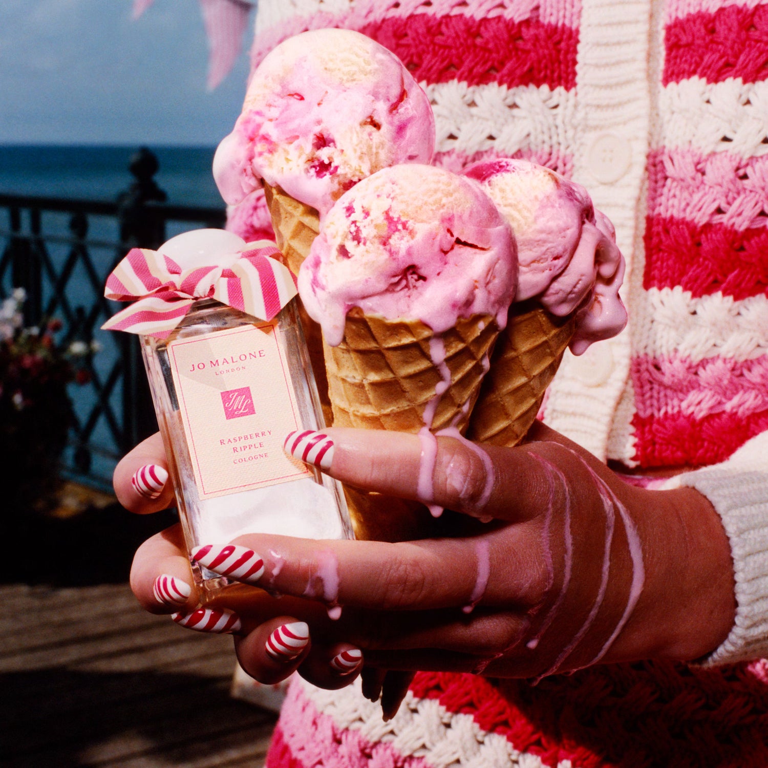 Lifestyle image of Jo Malone London Raspberry Ripple Cologne variant: 1 fl oz