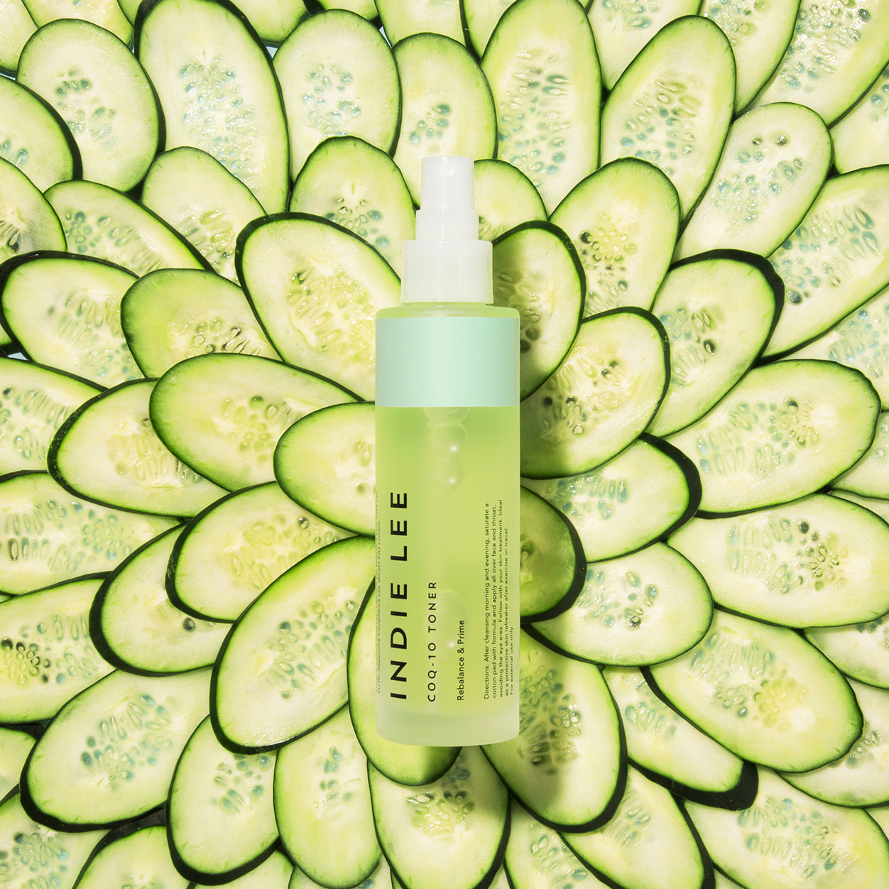 Lifestyle image of Indie Lee COQ-10 Toner variant: 4.2 oz